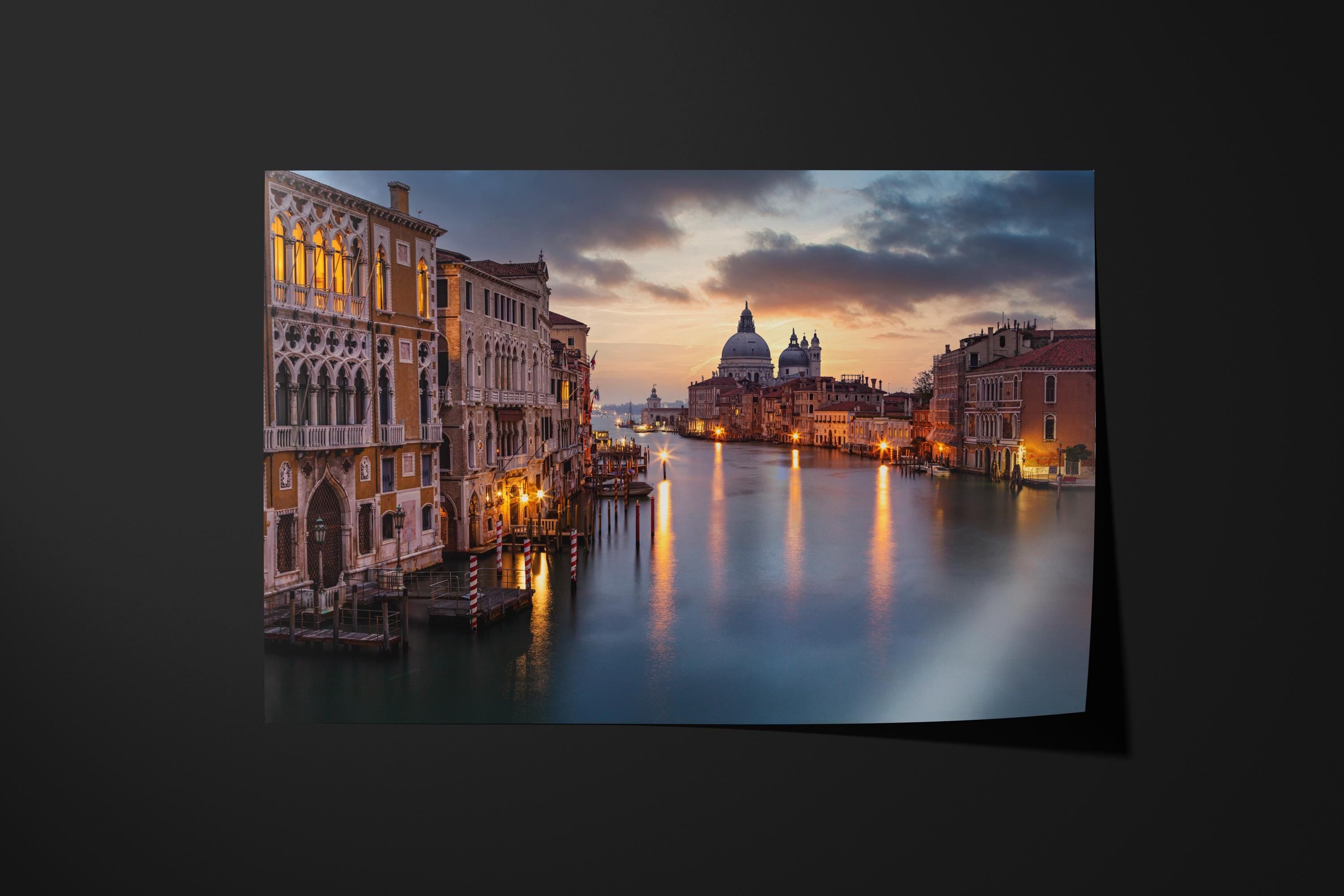 Venice Grand Canal Sunset