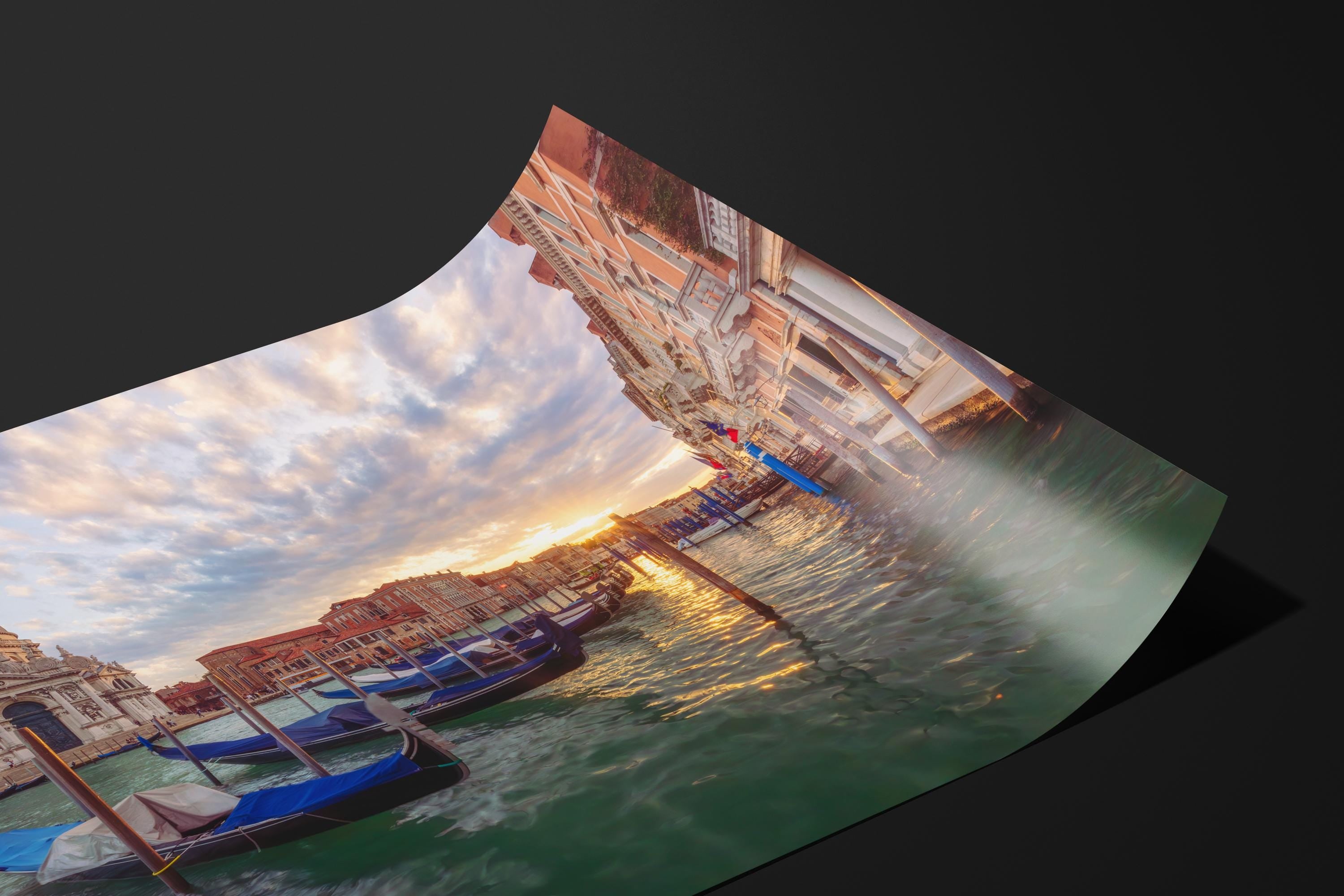 Venice Gondola Sunset