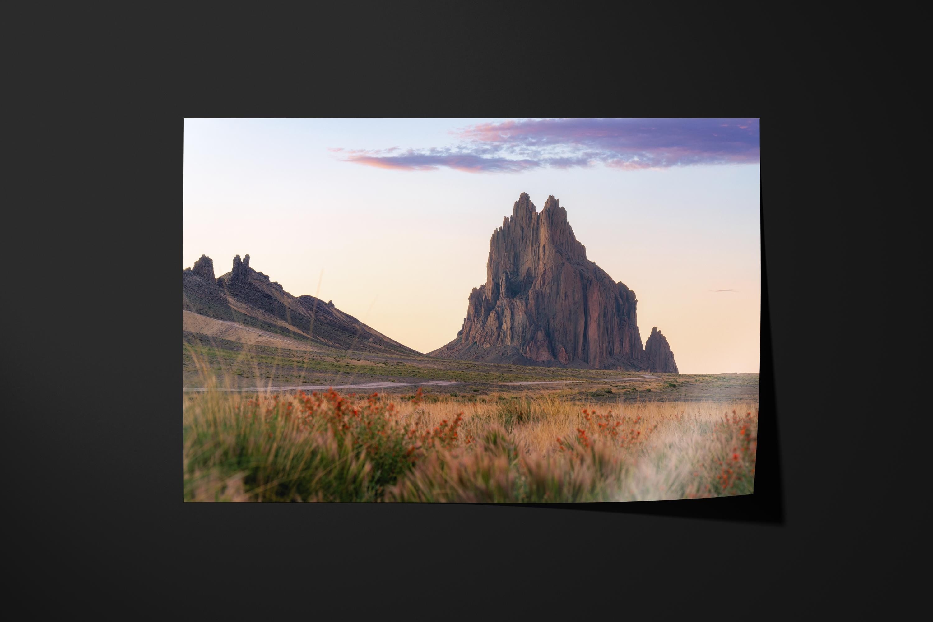 Shiprock Sunset