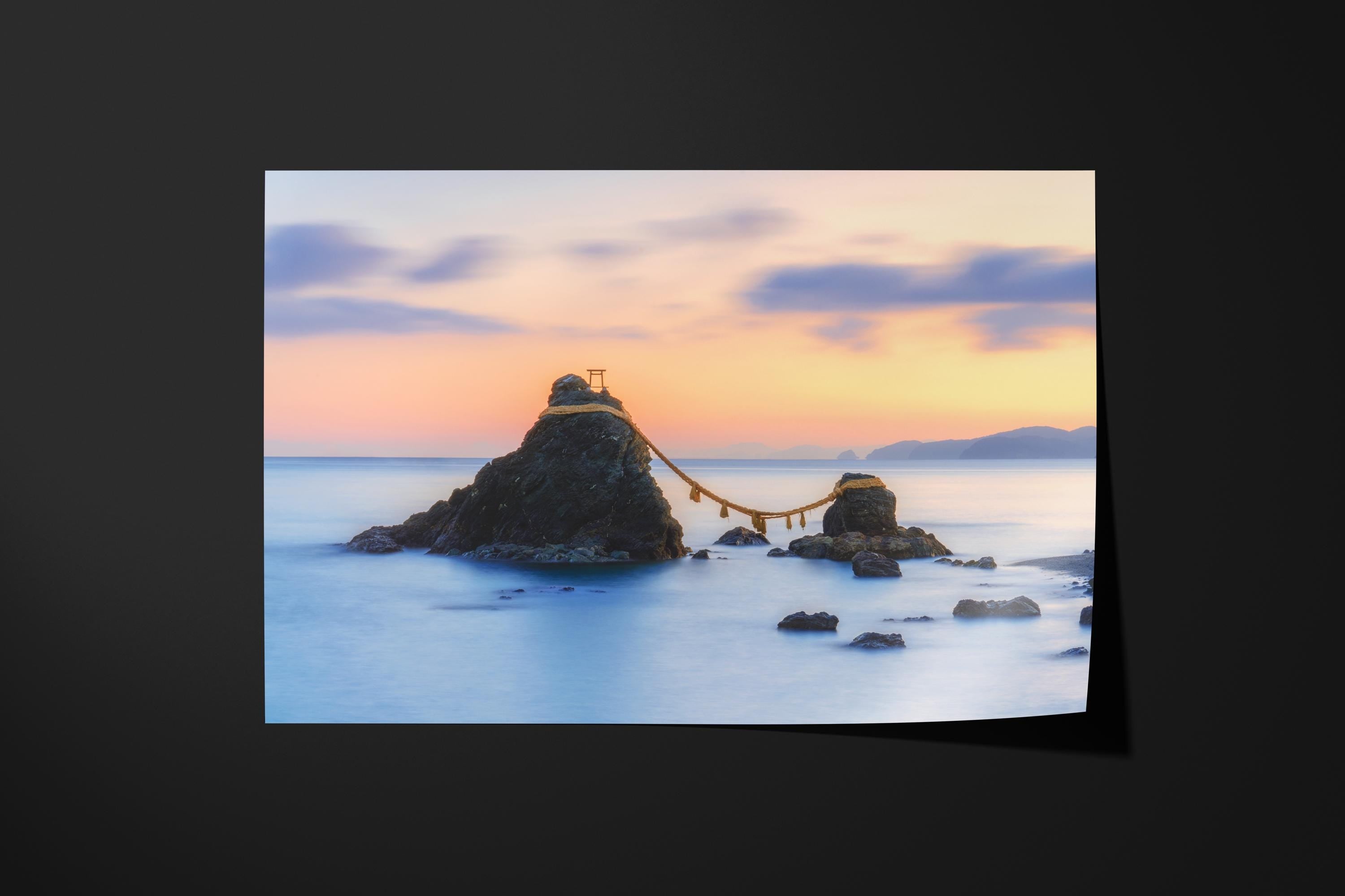 Sacred Sunrise at Meoto Iwa