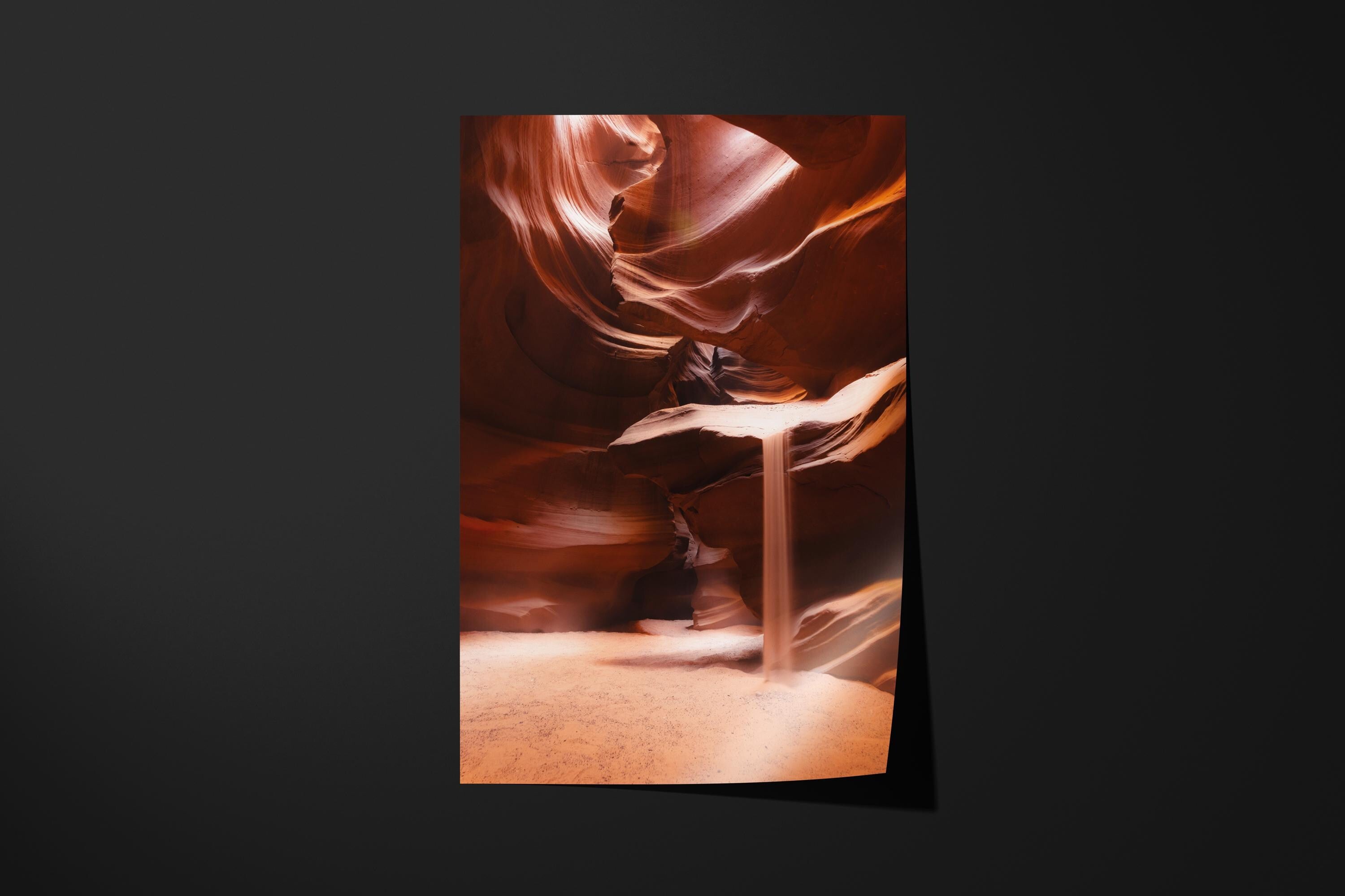 Antelope Canyon Sandfall