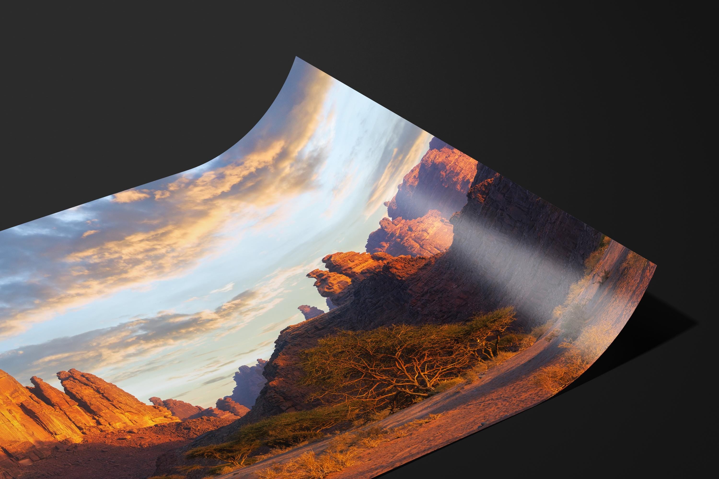 Disah Mountain Sunset