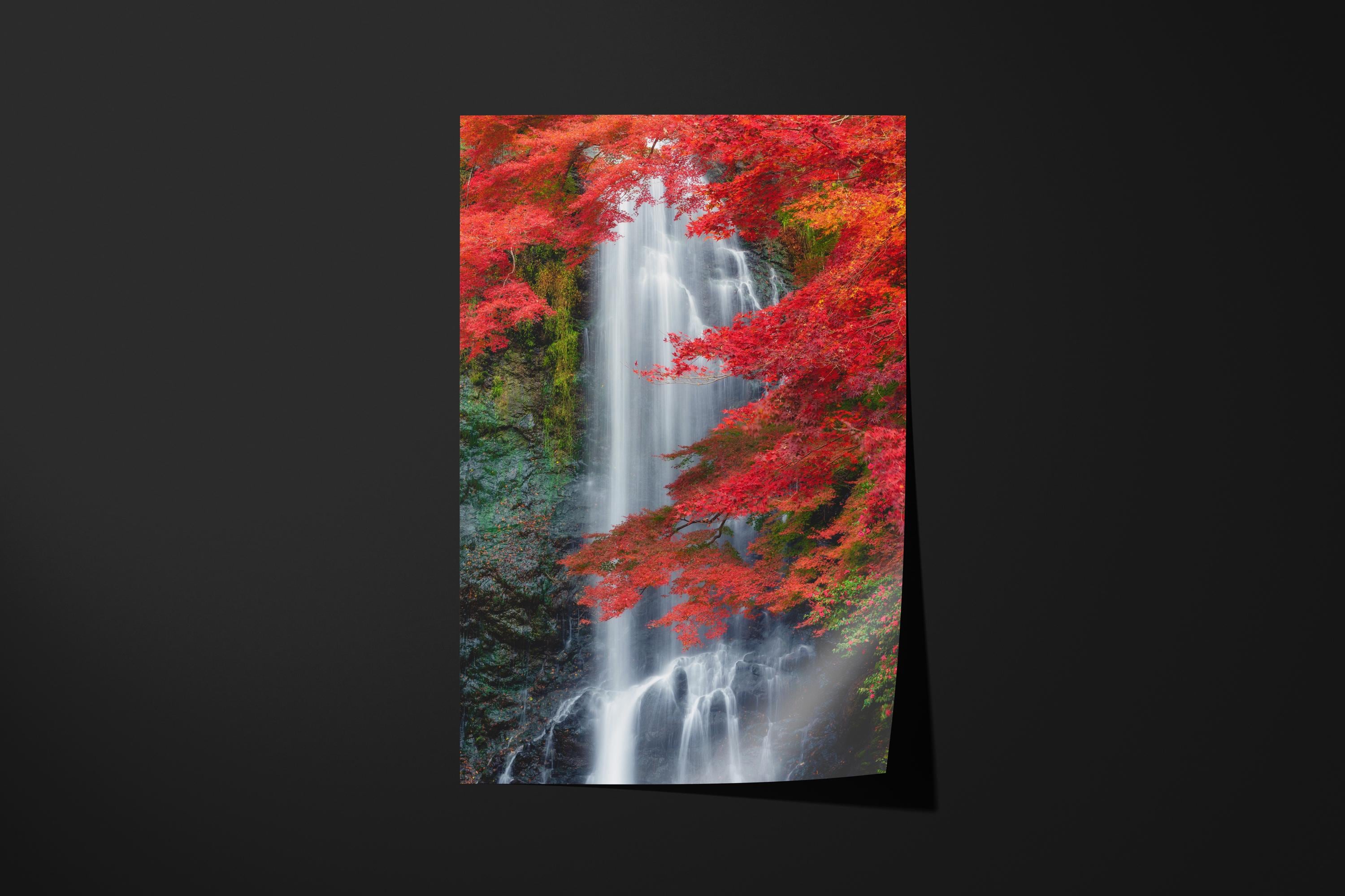 Minoo Falls in Autumn