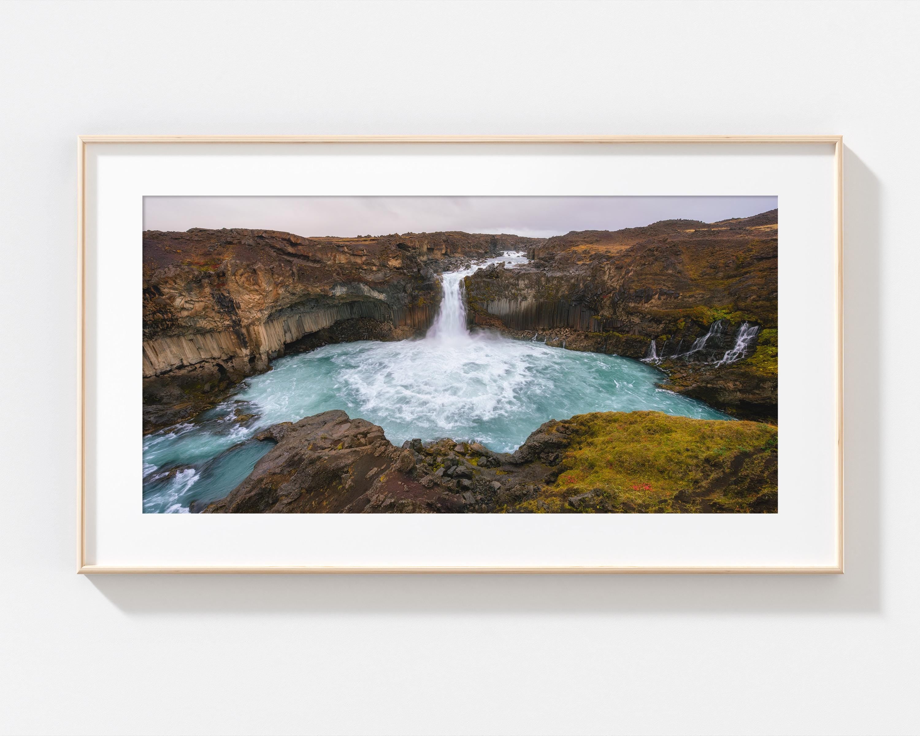 Aldeyjarfoss Waterfall Iceland