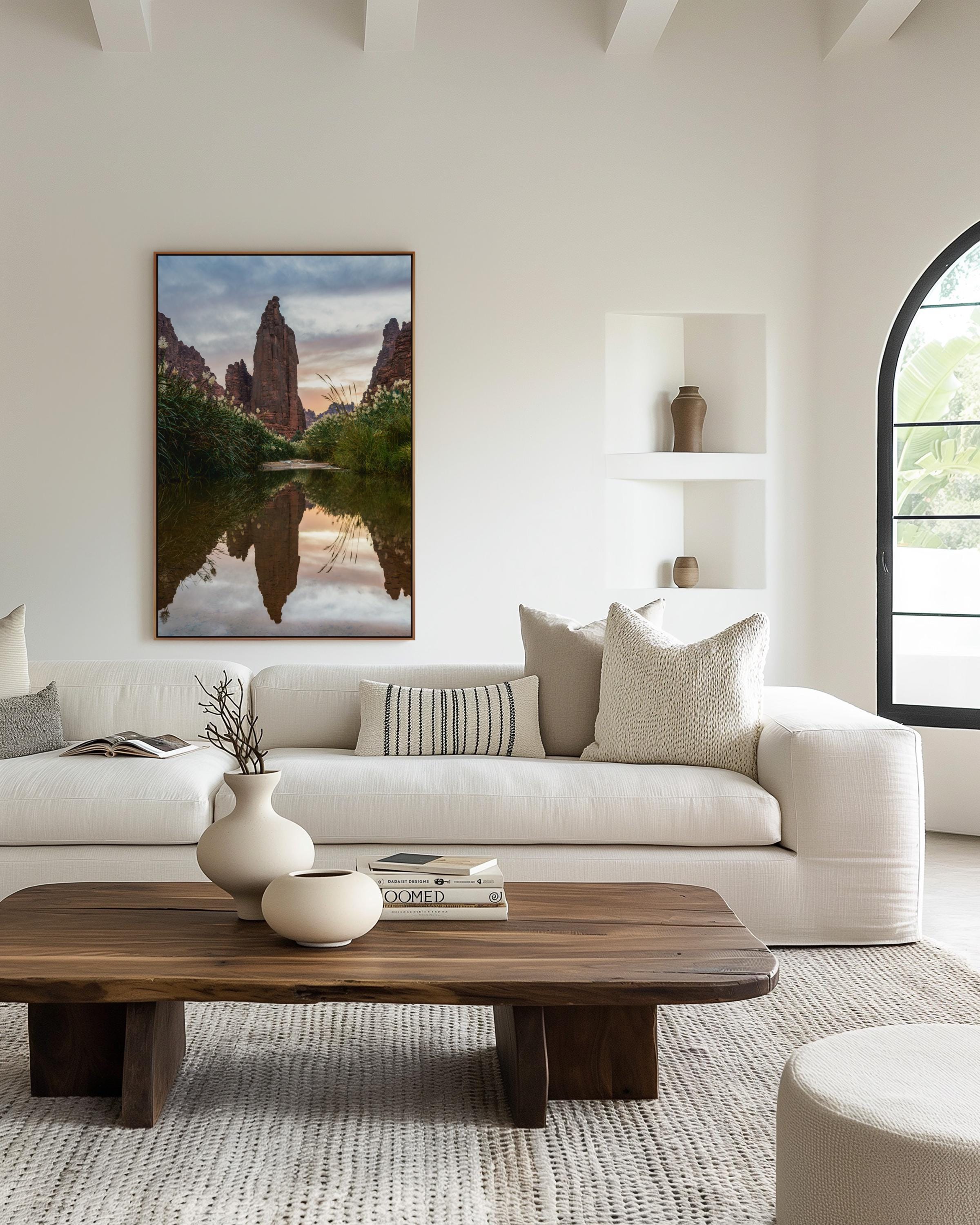 Desert Rock Reflection