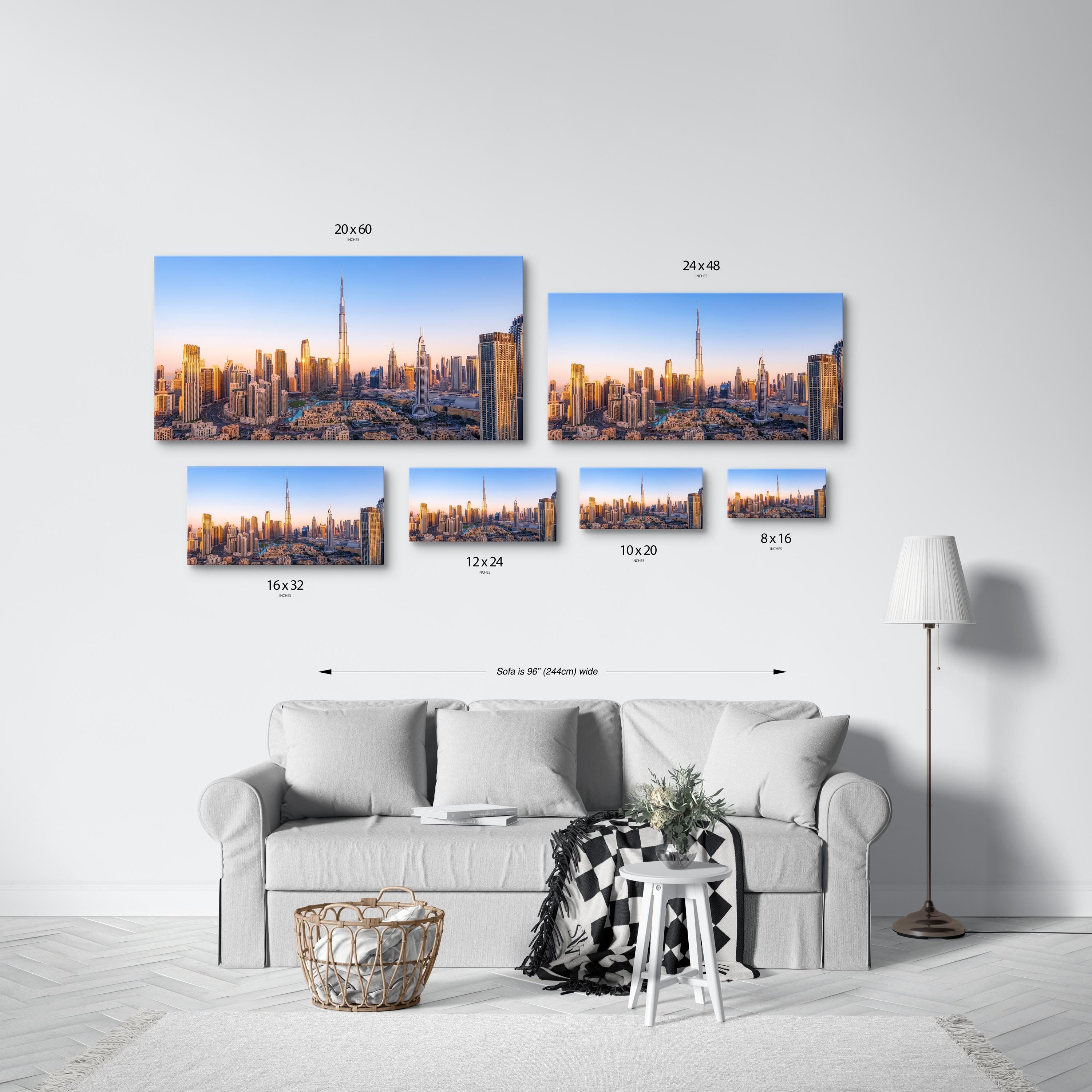 Dubai Skyline at Dawn