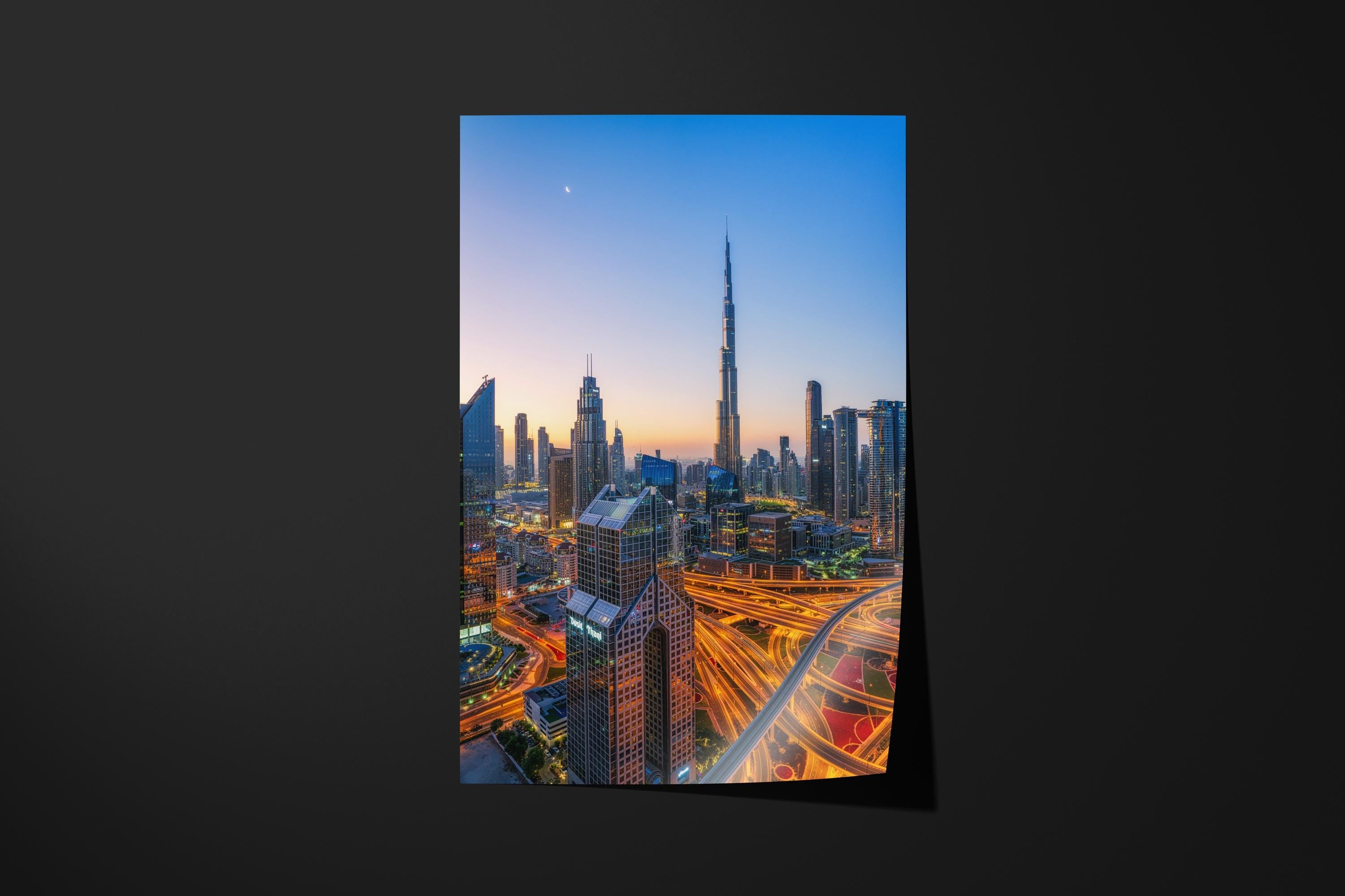 Dubai Skyline at Dusk