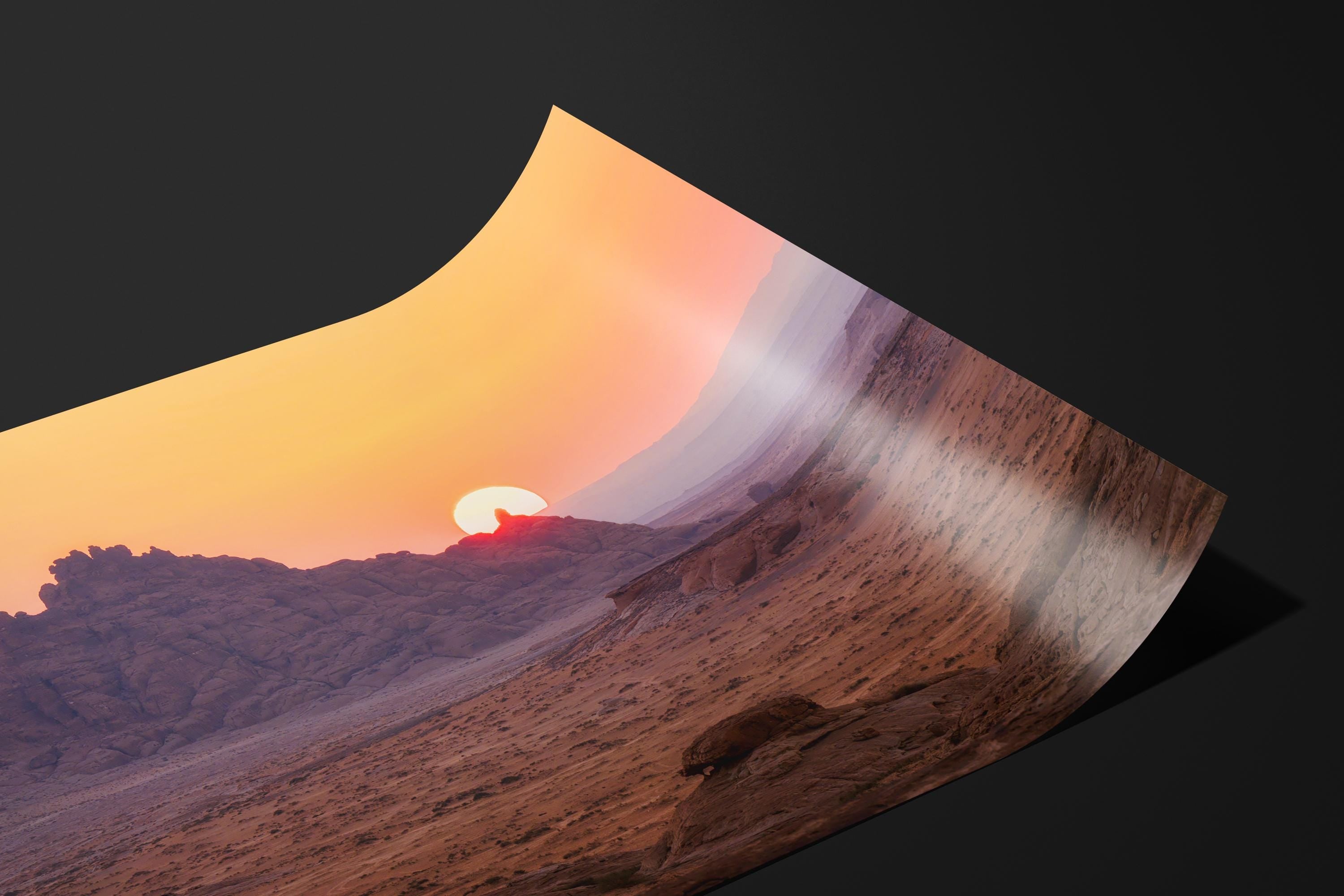 Desert Sunset Saudi Arabia
