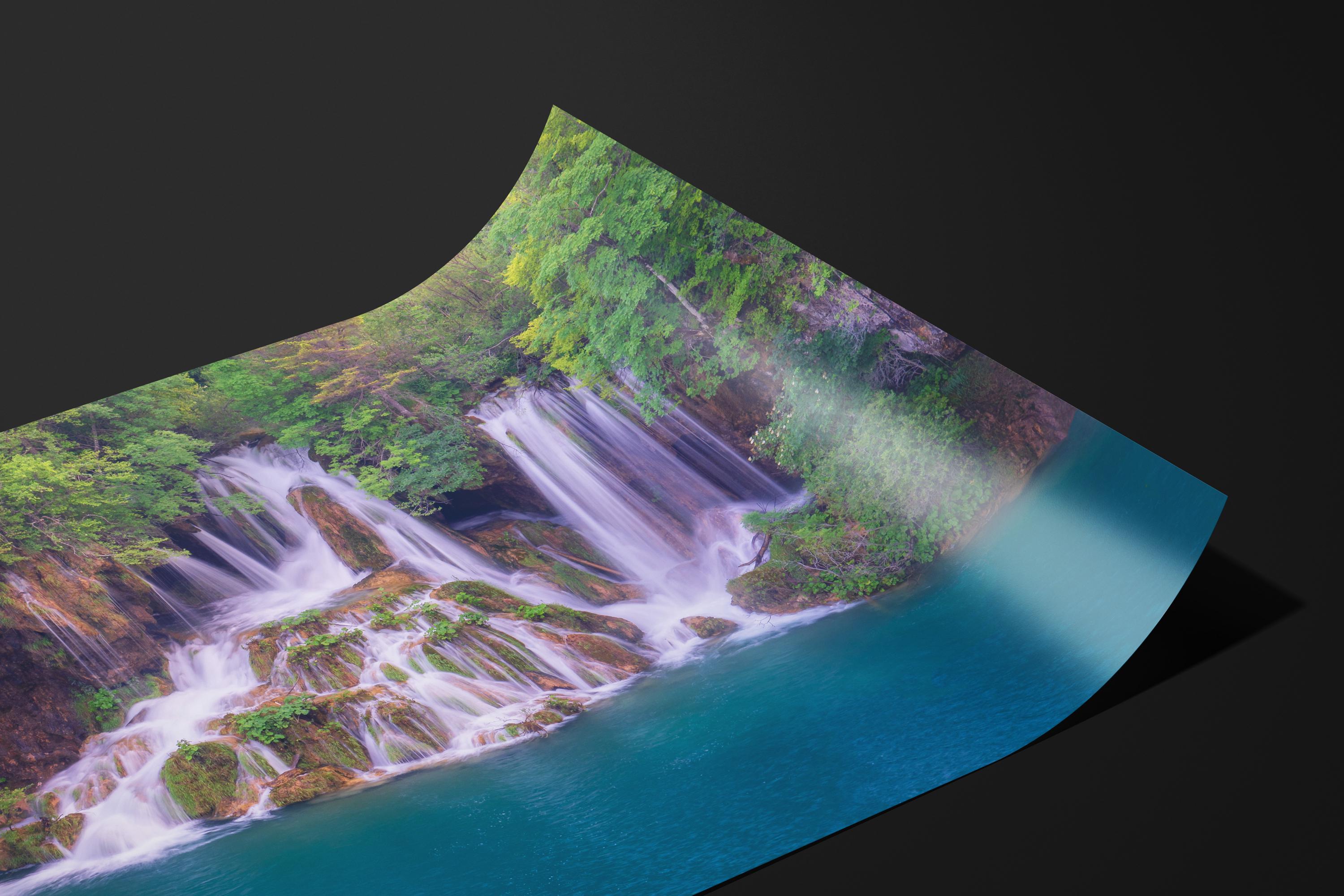 Plitvice Lakes Waterfall