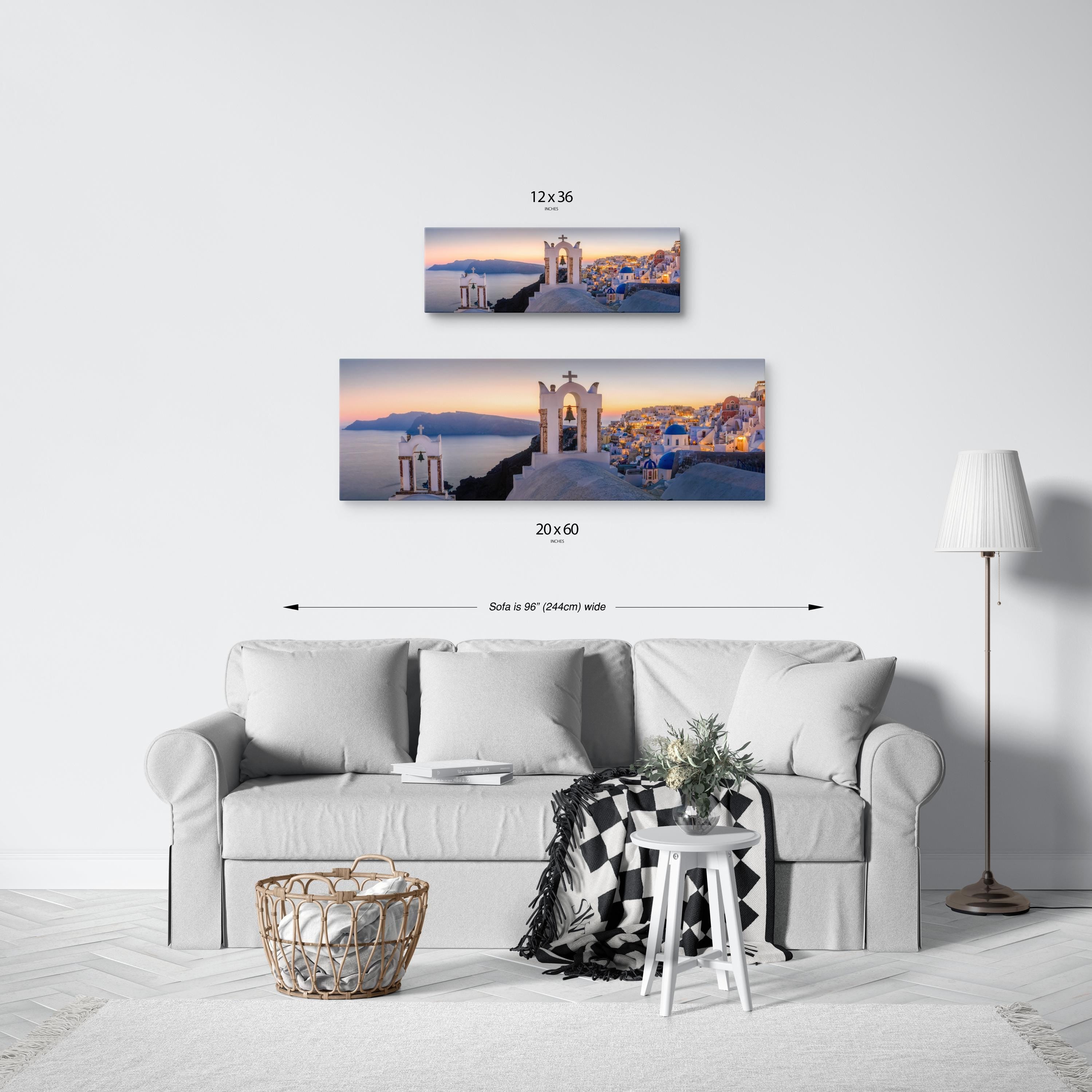 Santorini Sunset Panorama