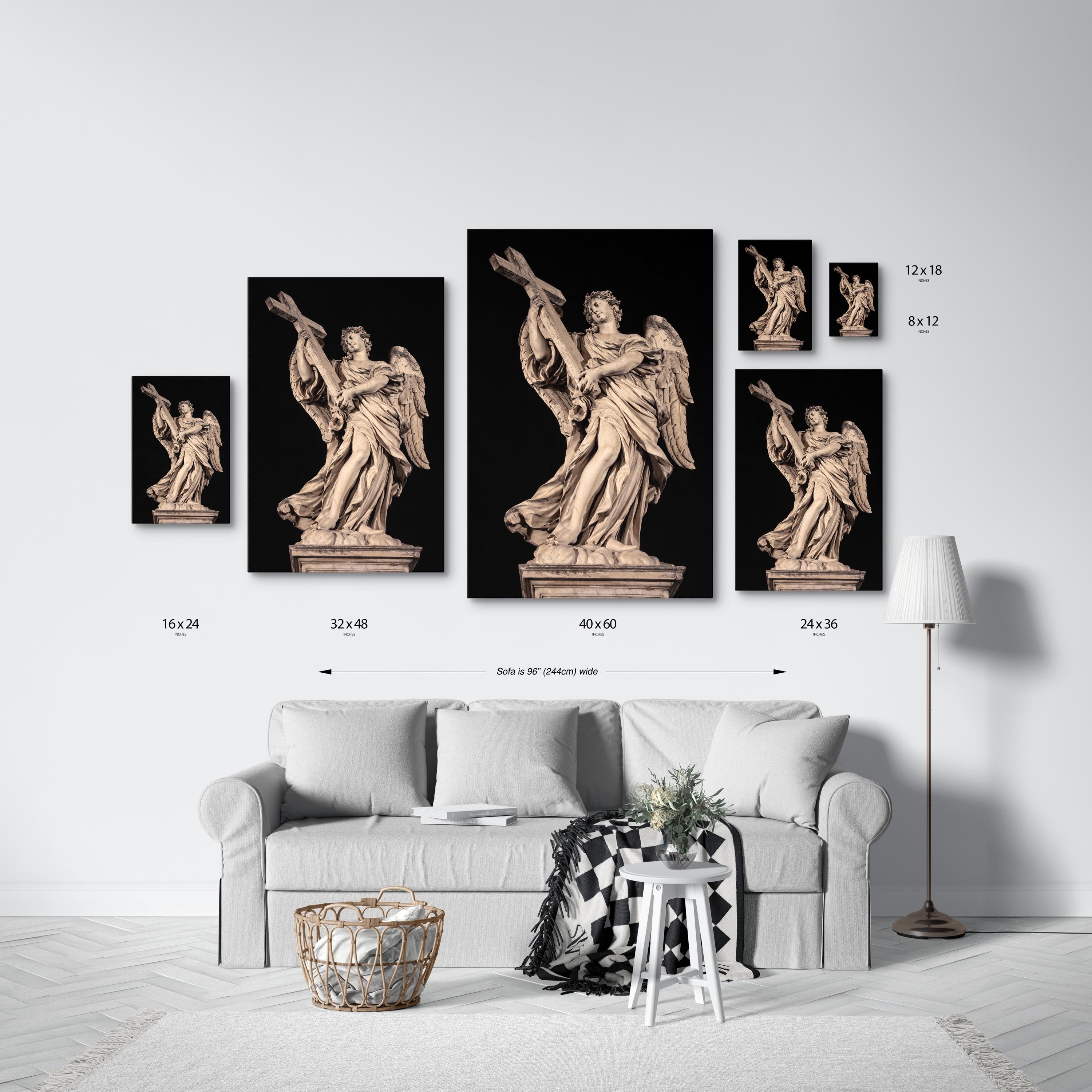 Baroque Angel Statue