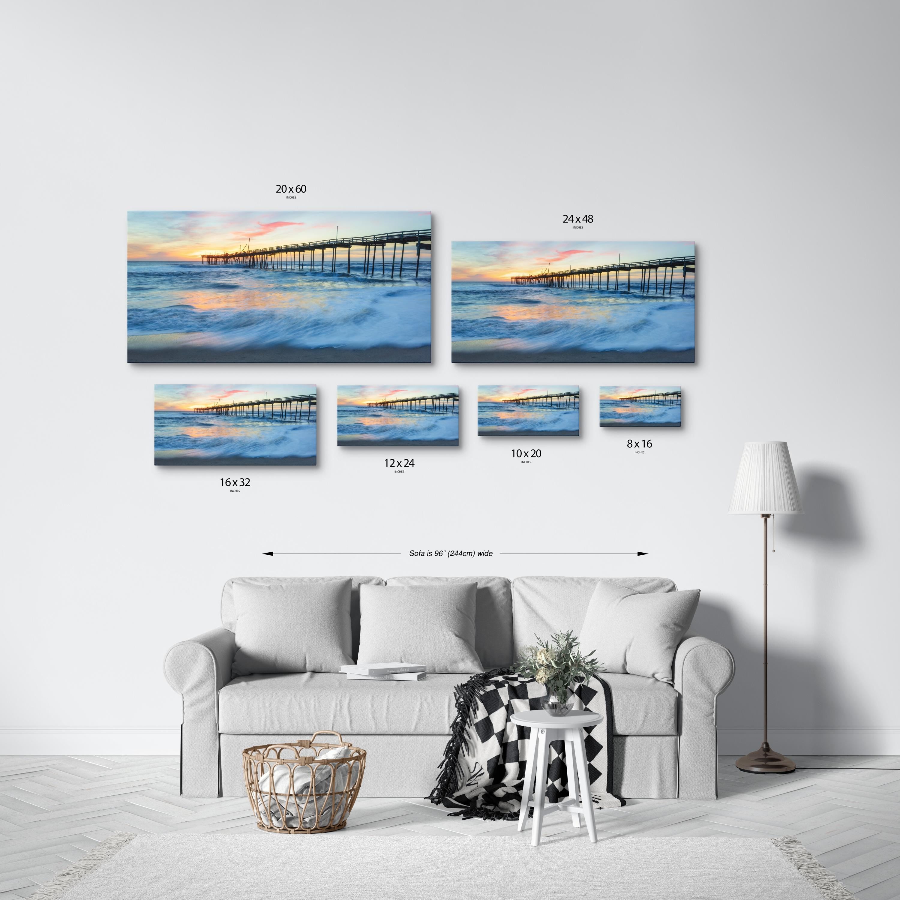 Vibrant Virginia Beach Pier Sunrise