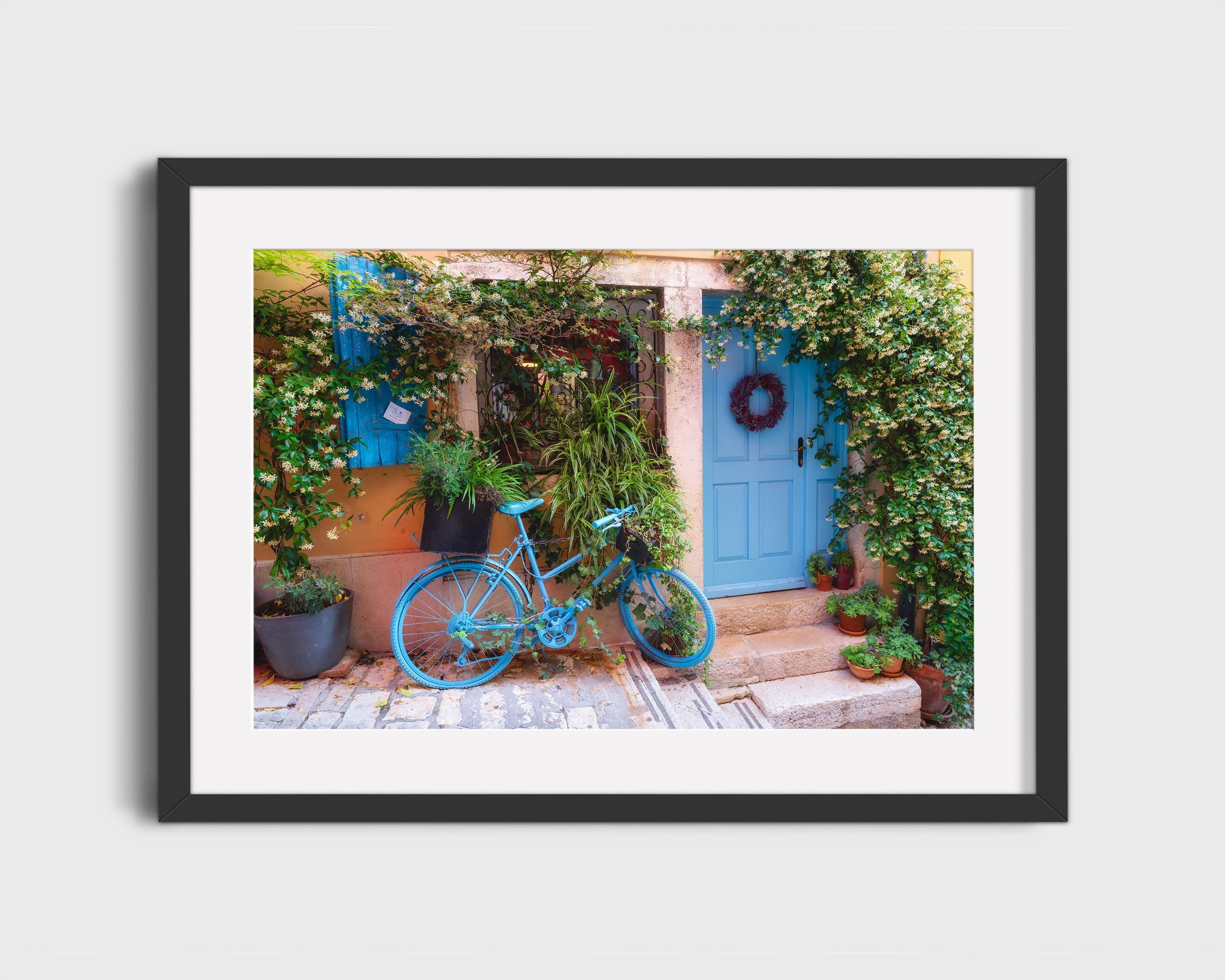 Charming Blue Bike in Rovinj