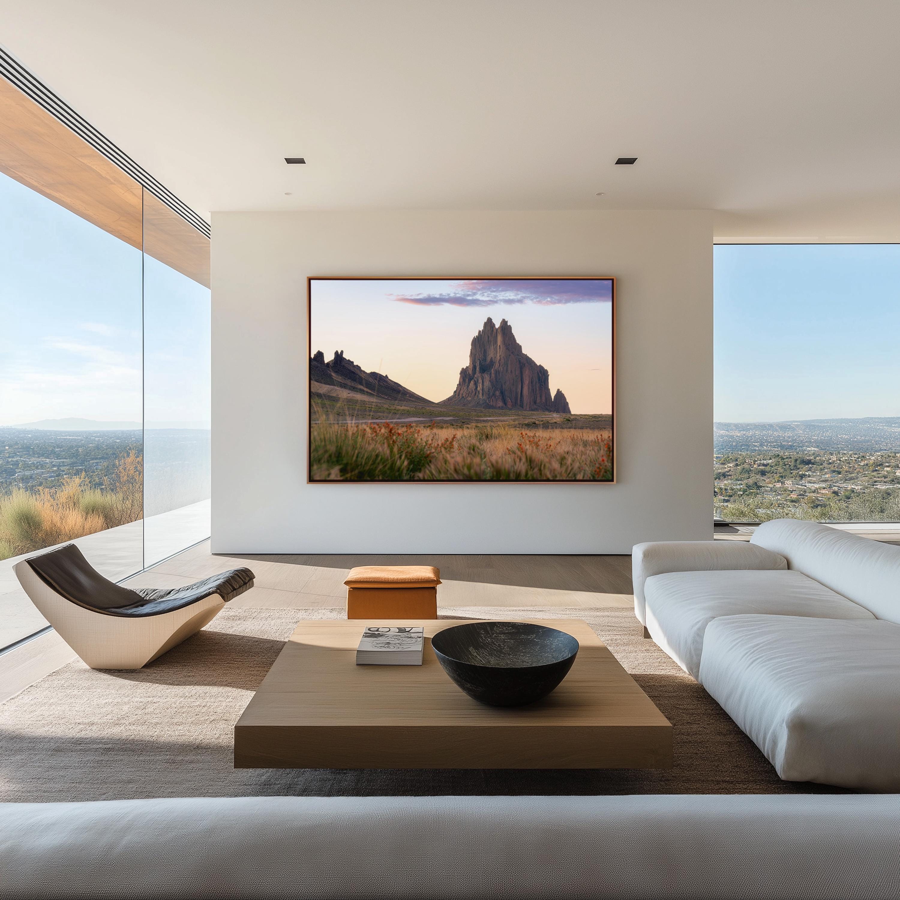 Shiprock Sunset