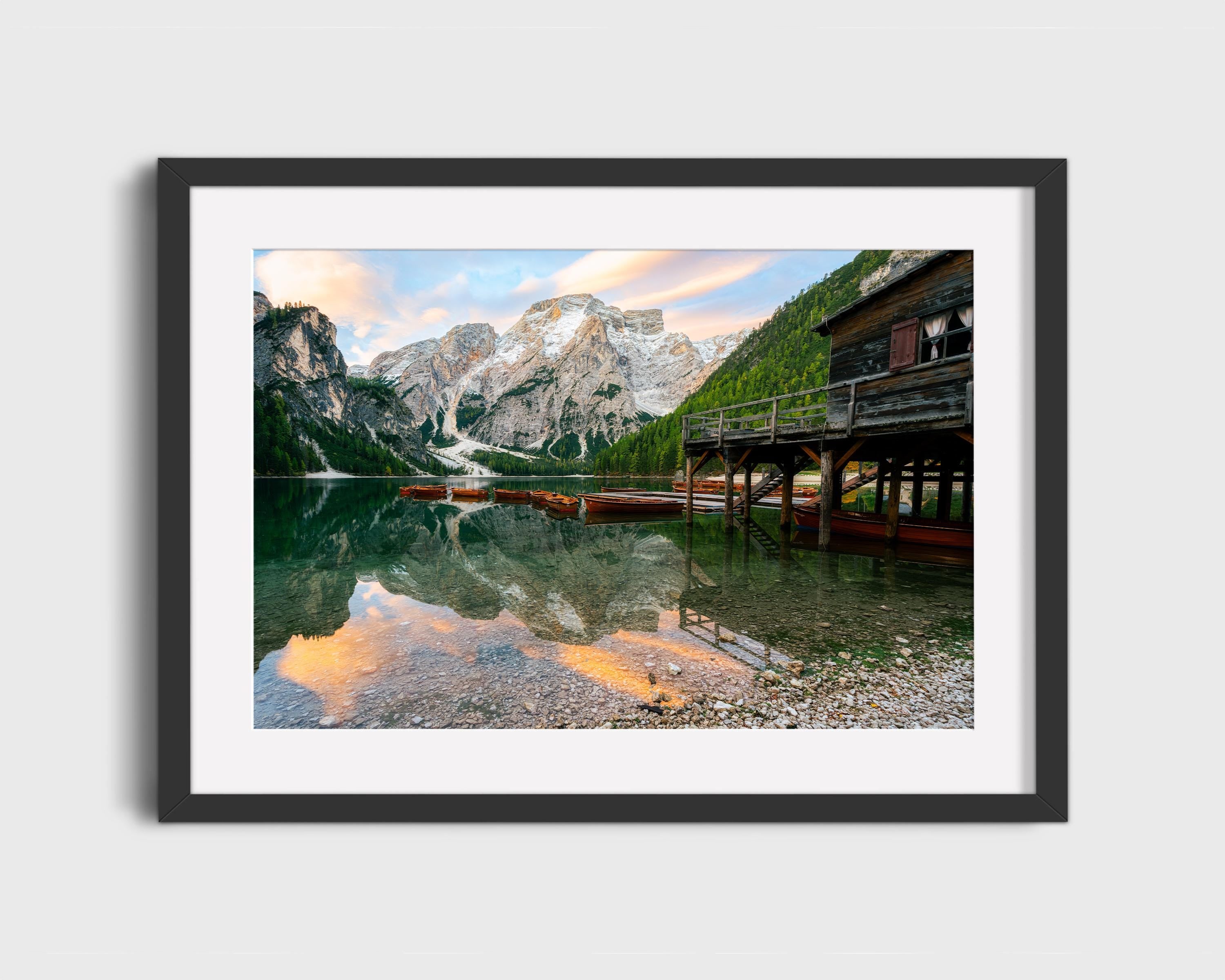 Lago di Braies Sunrise