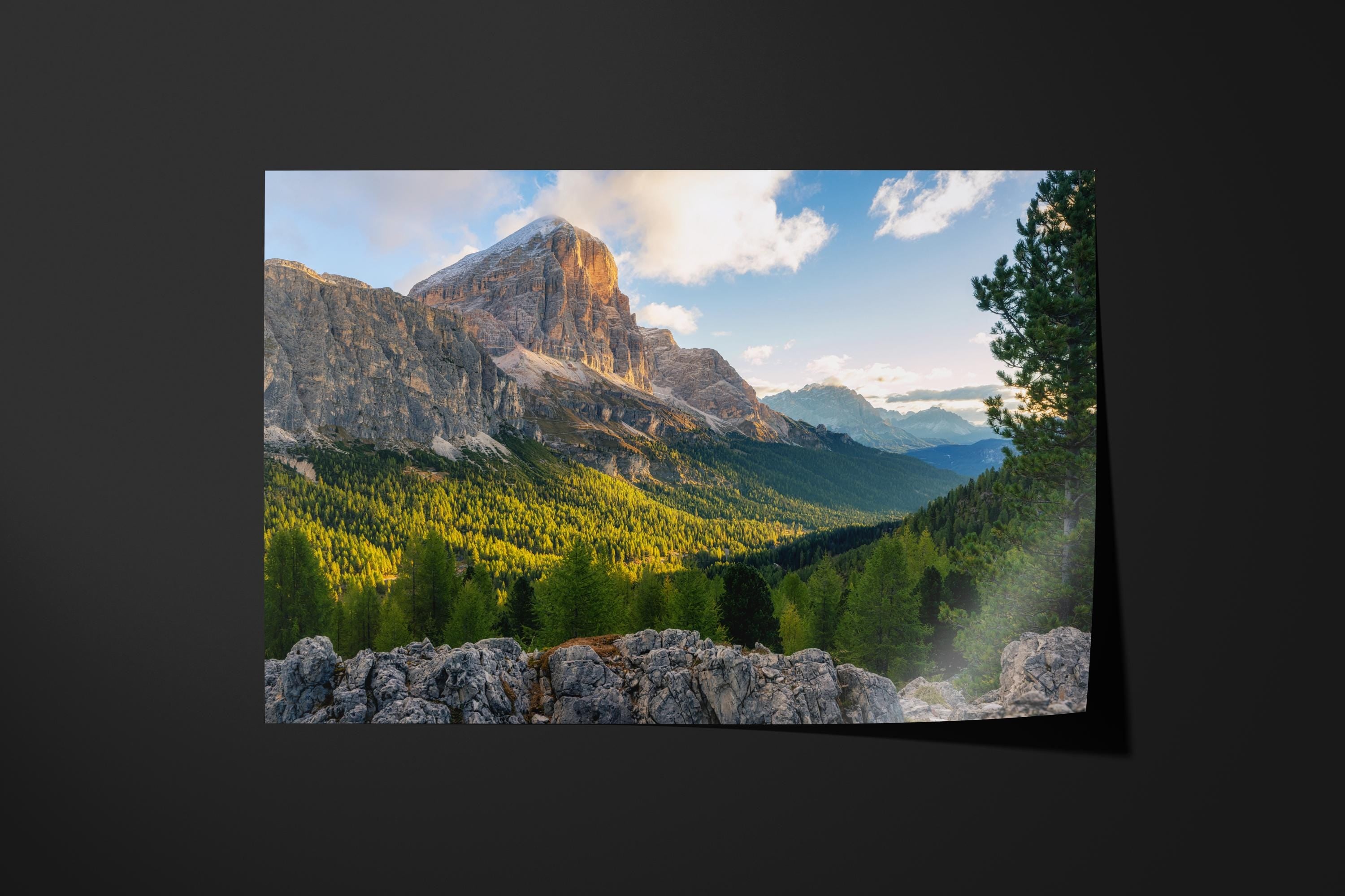 Golden Dolomites Alpenglow