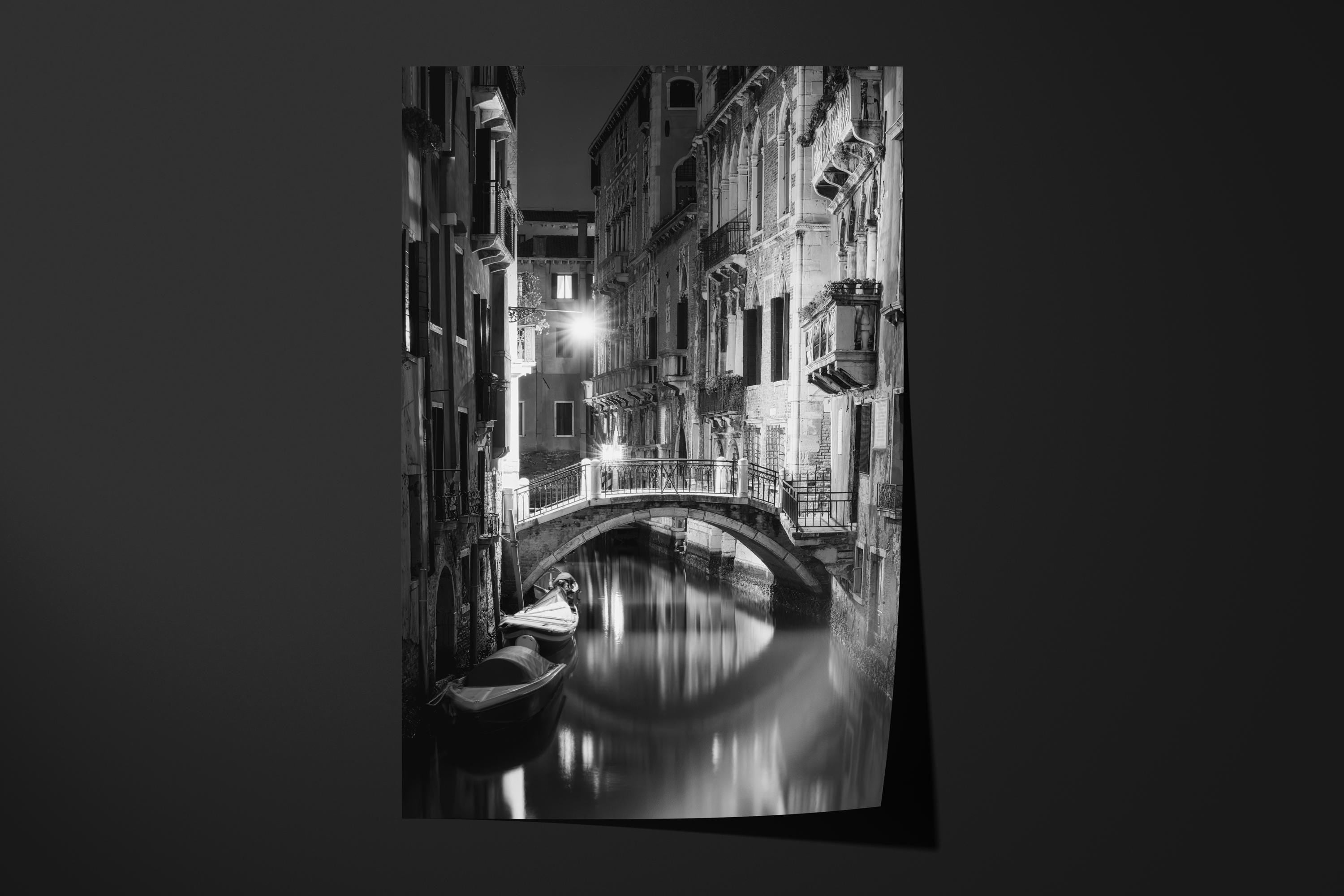 Venice Canal at Night