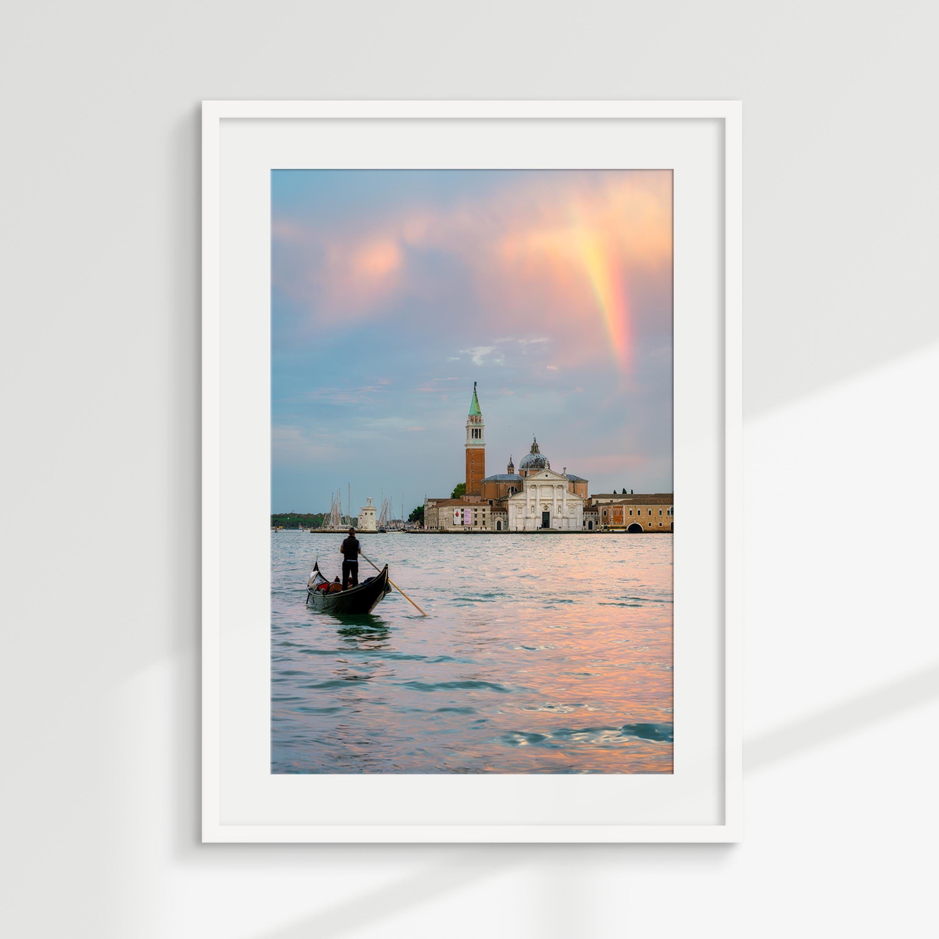 Venice Gondola Rainbow