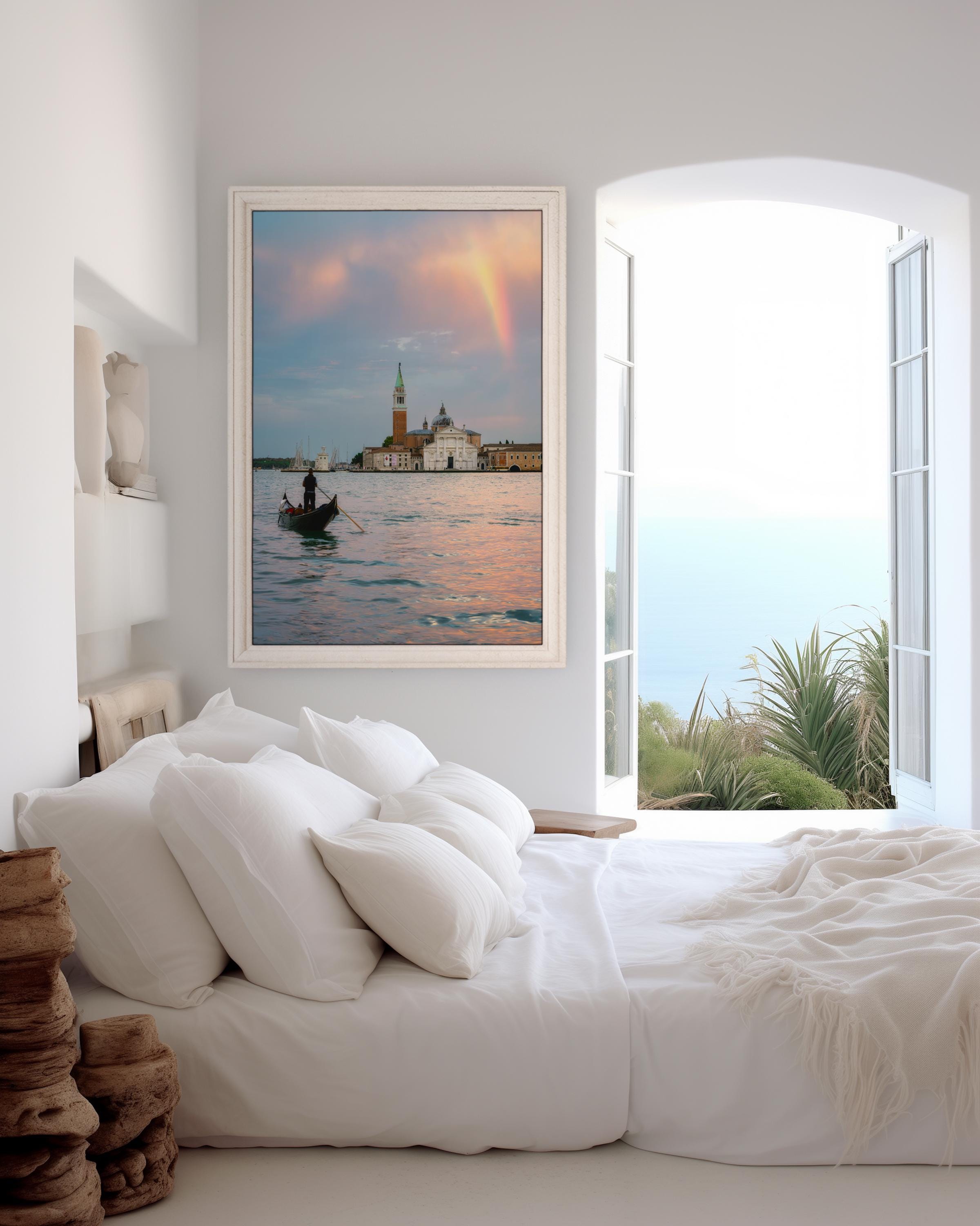 Venice Gondola Rainbow