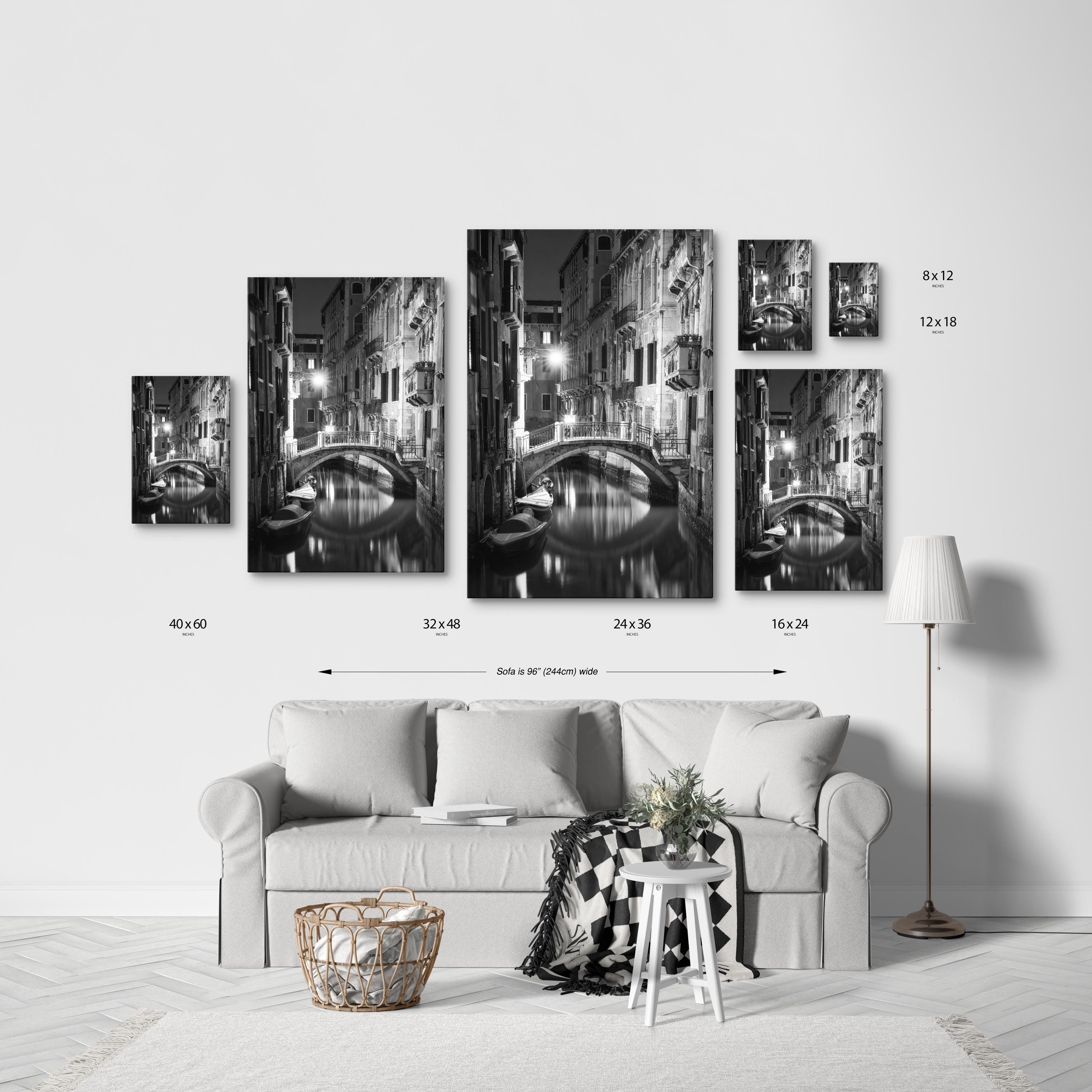 Venice Canal at Night