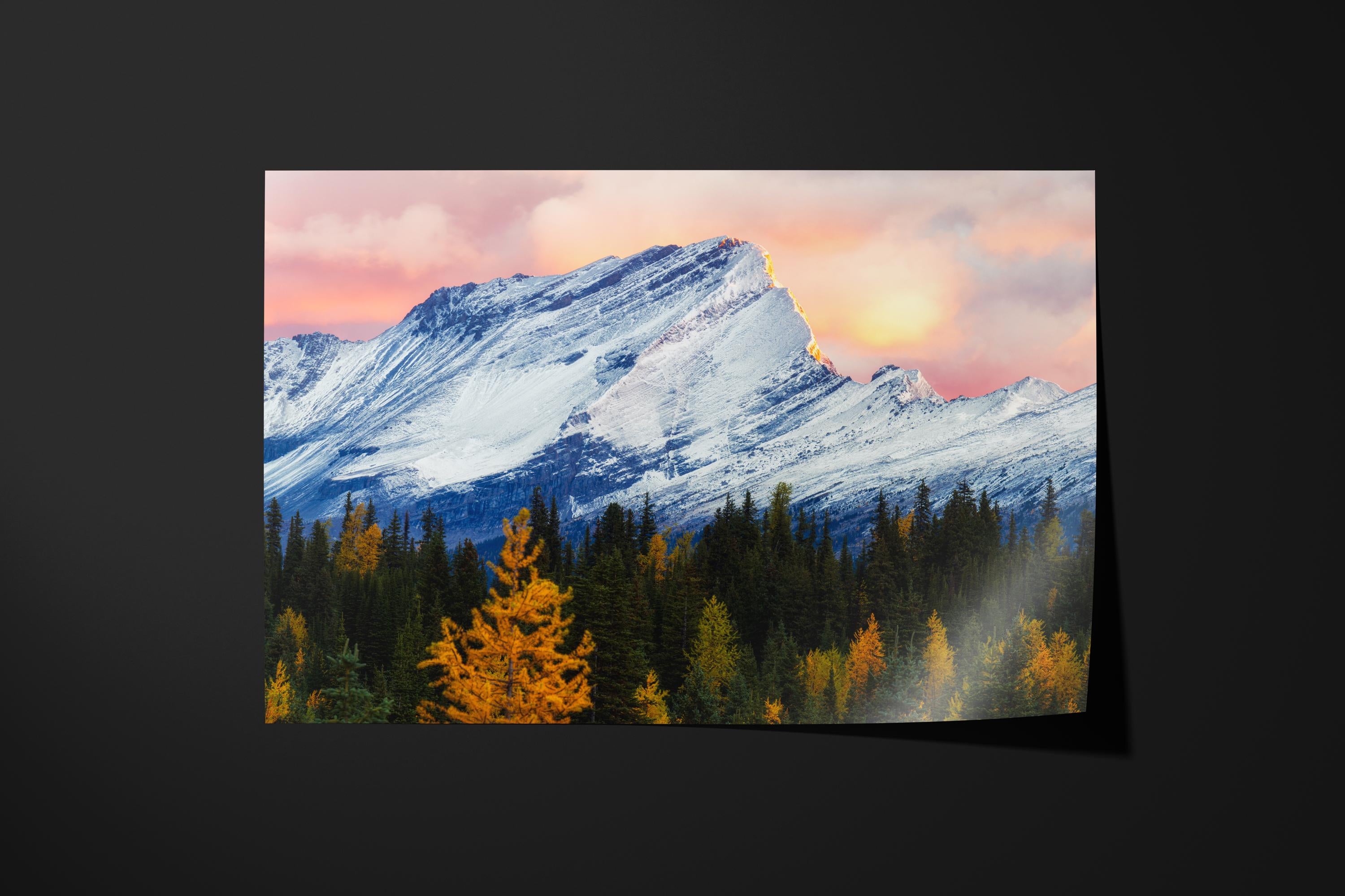 Sunrise Over Mt. Assiniboine