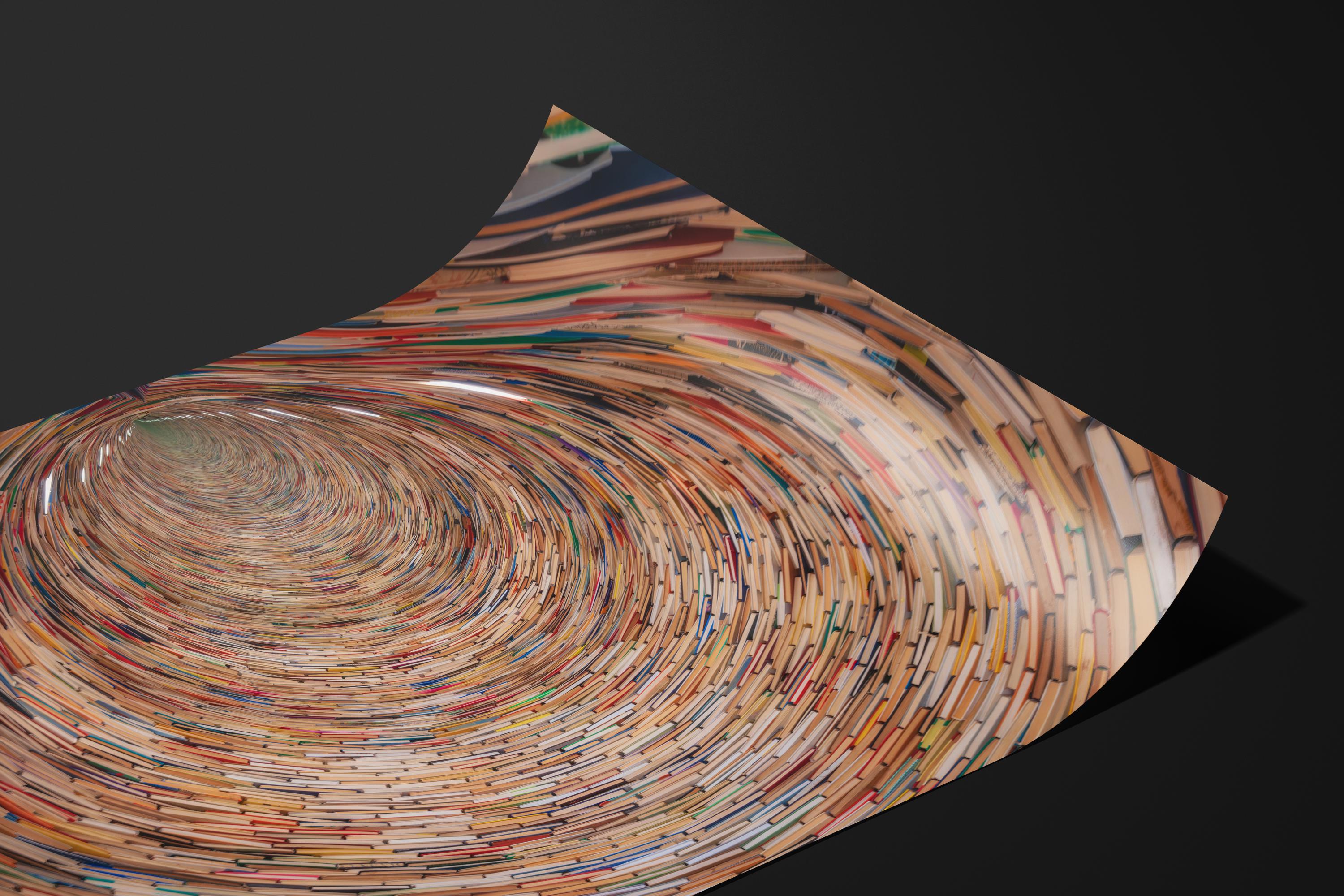 Infinity Book Tunnel Below