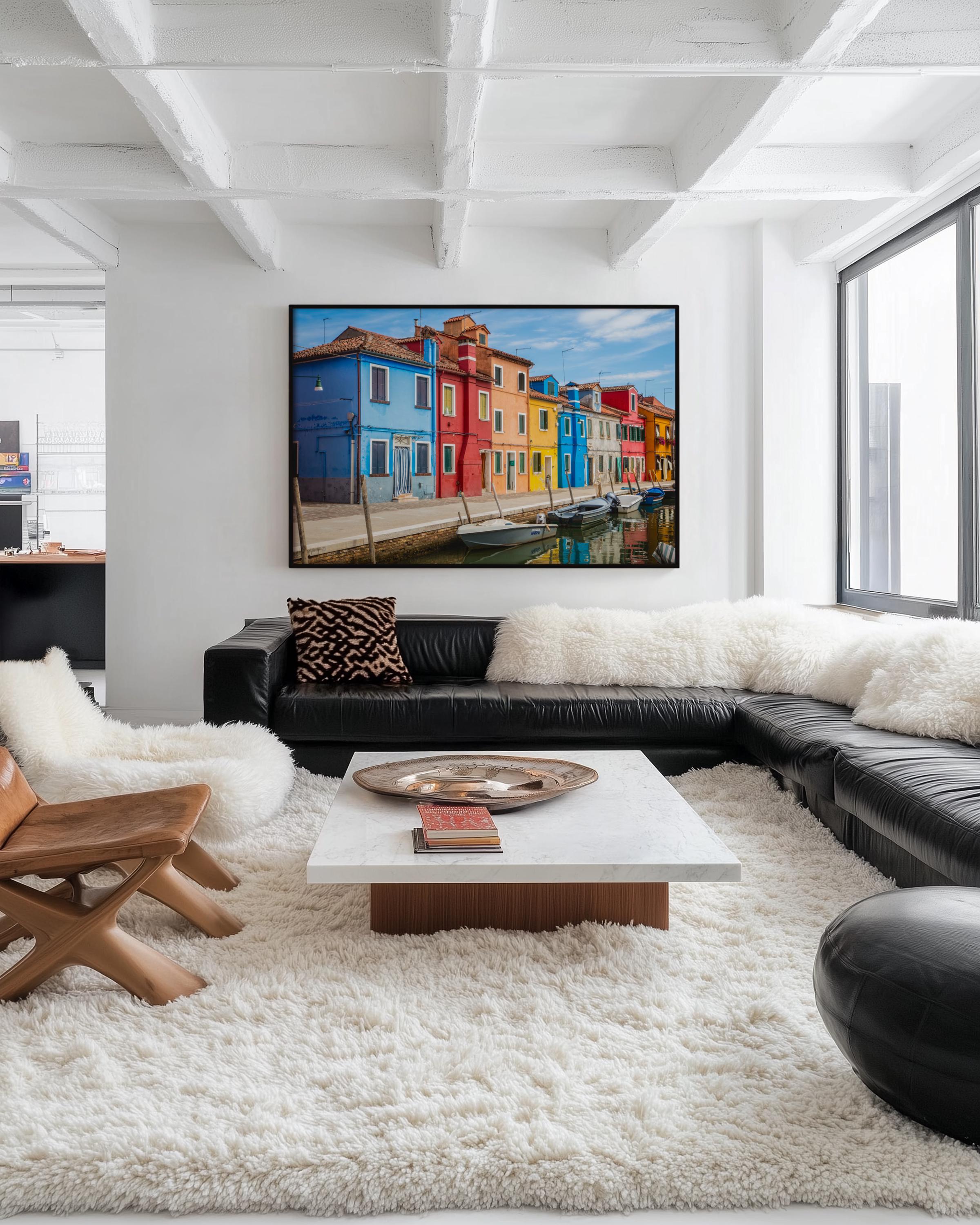 Colorful Burano Canal