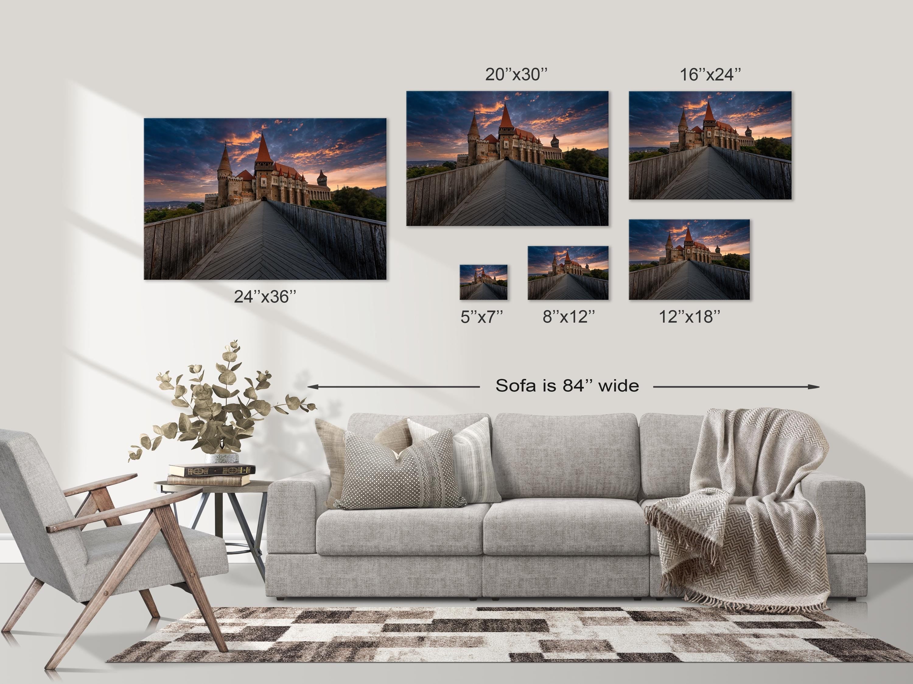 Corvin Castle Dusk