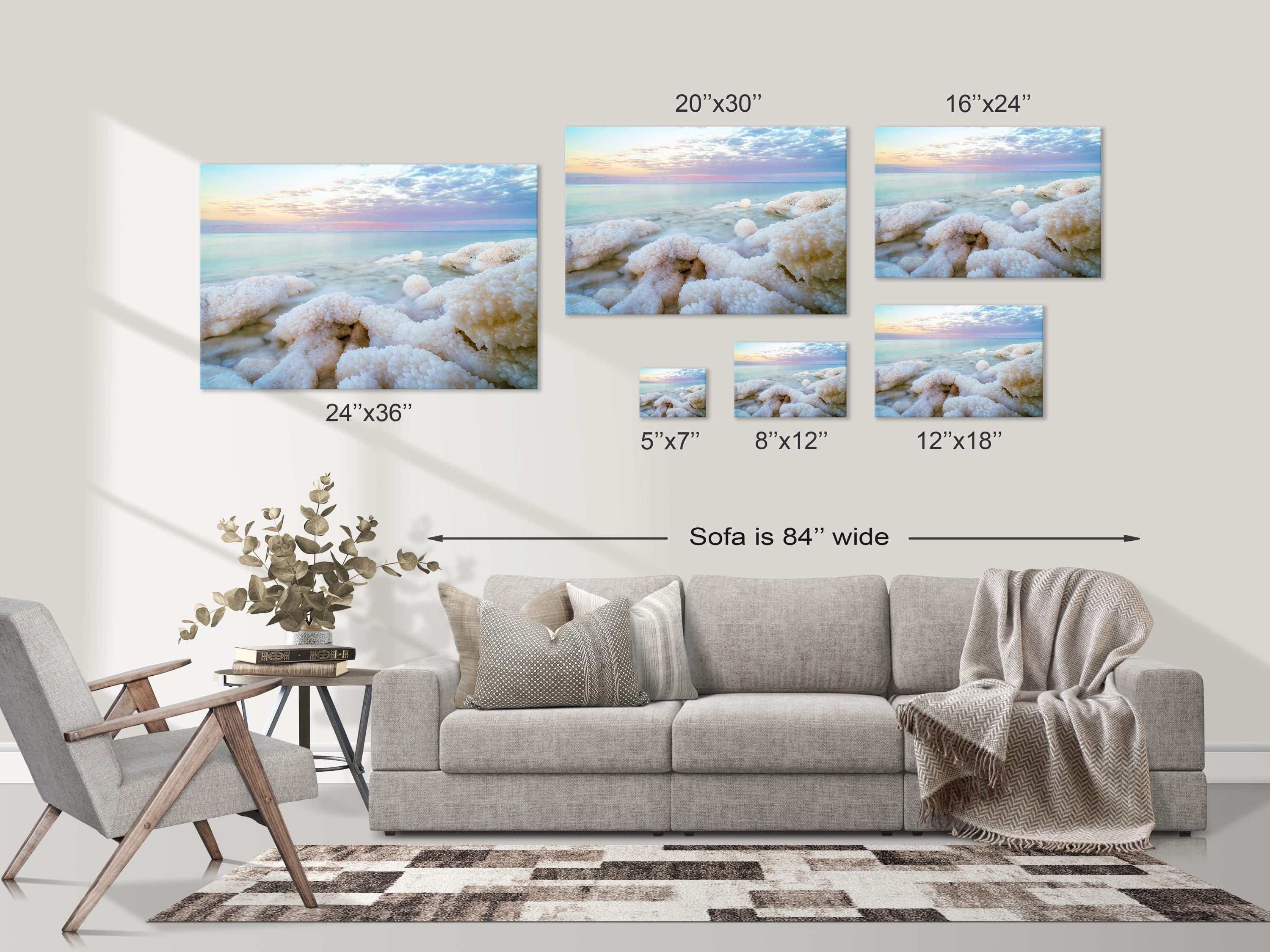 Dead Sea Salt Crystals Sunrise