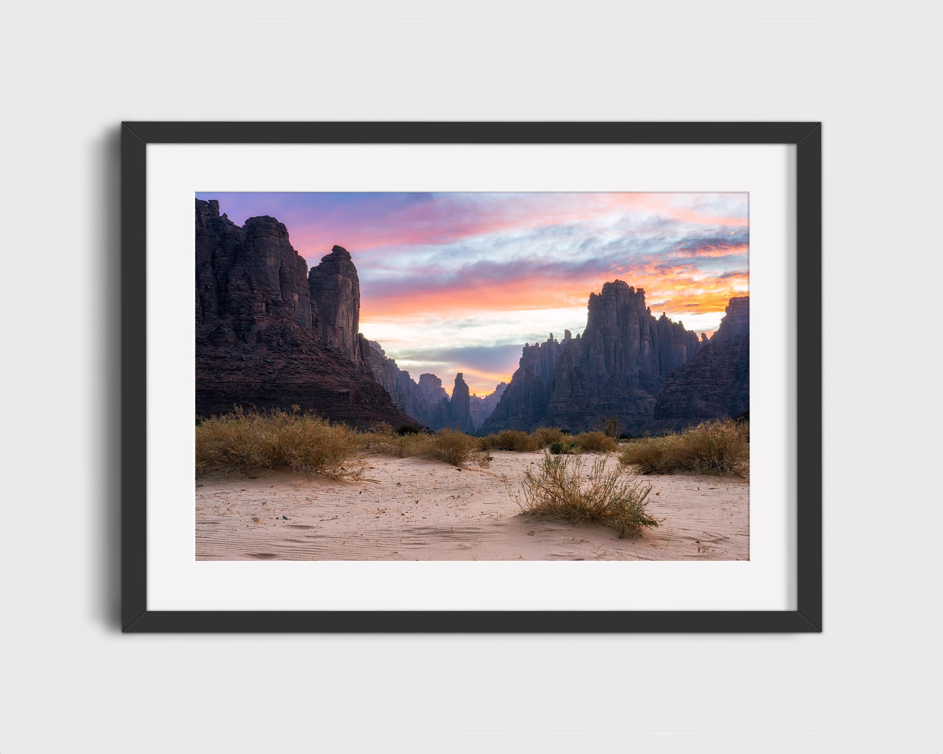 Sunset Desert Canyon