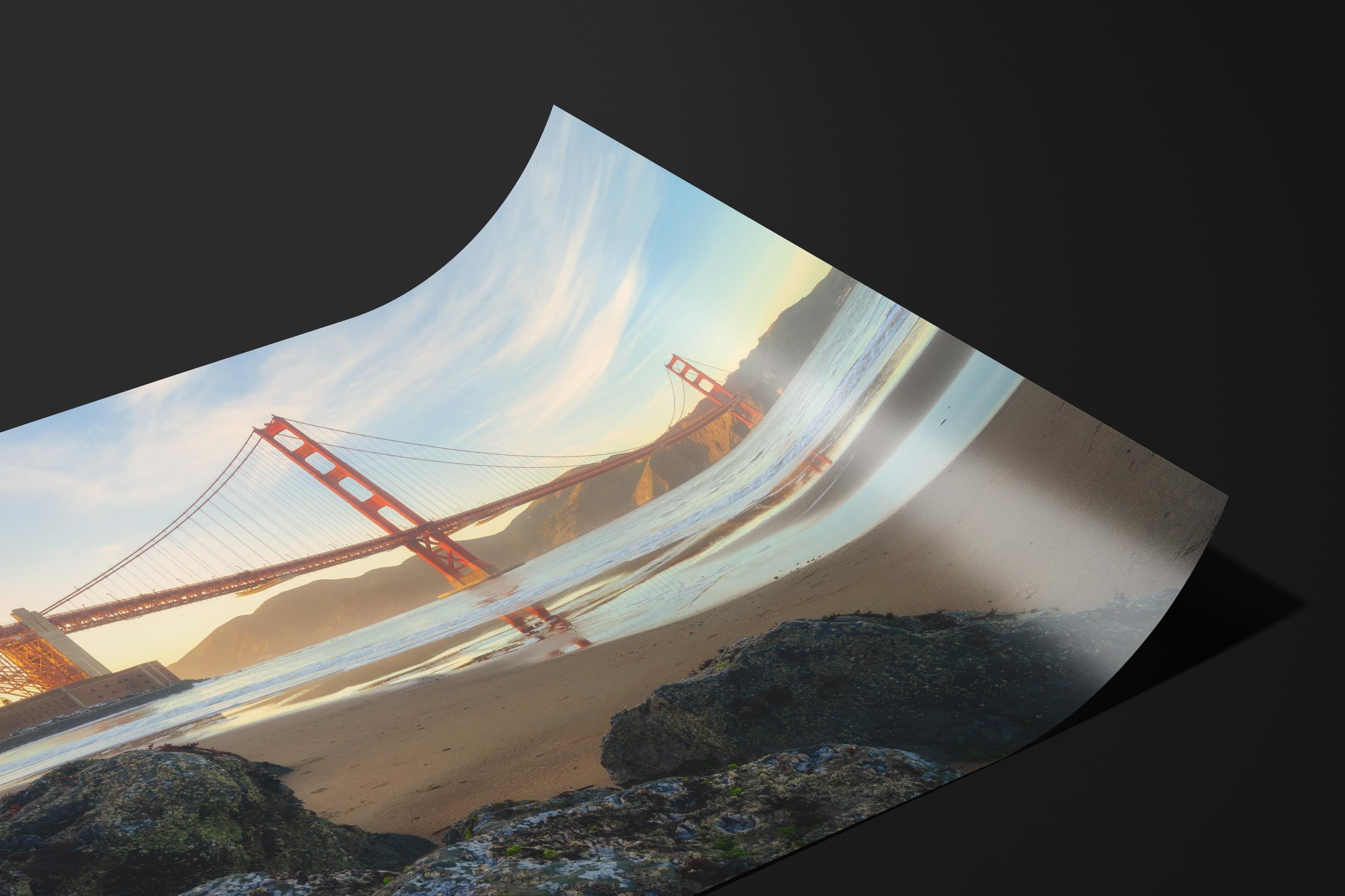 Golden Gate Bridge Beach Sunrise