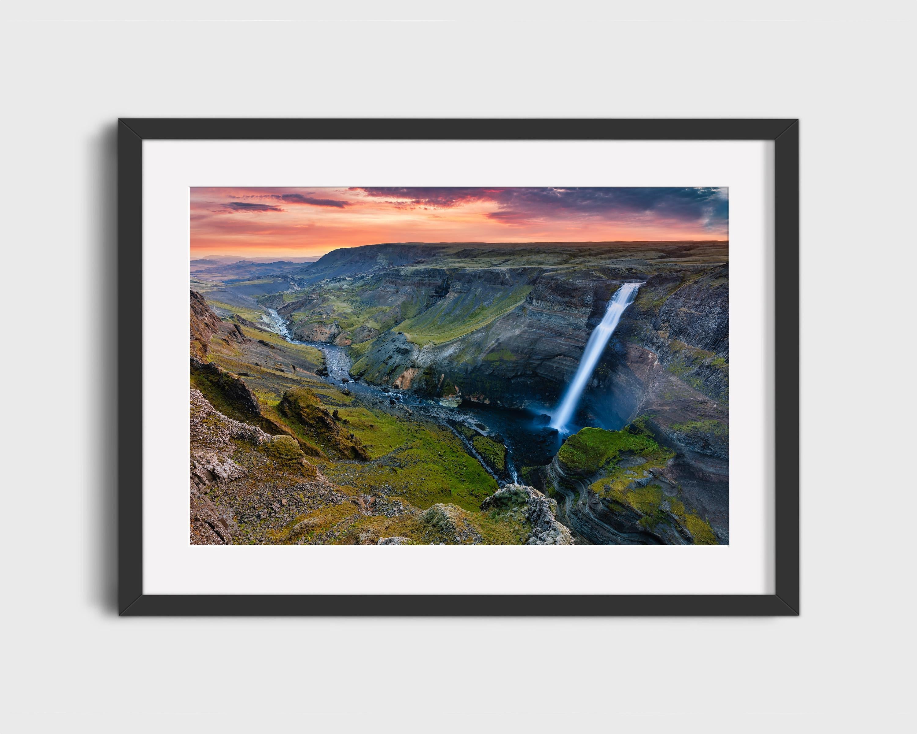 Haifoss Waterfall Iceland