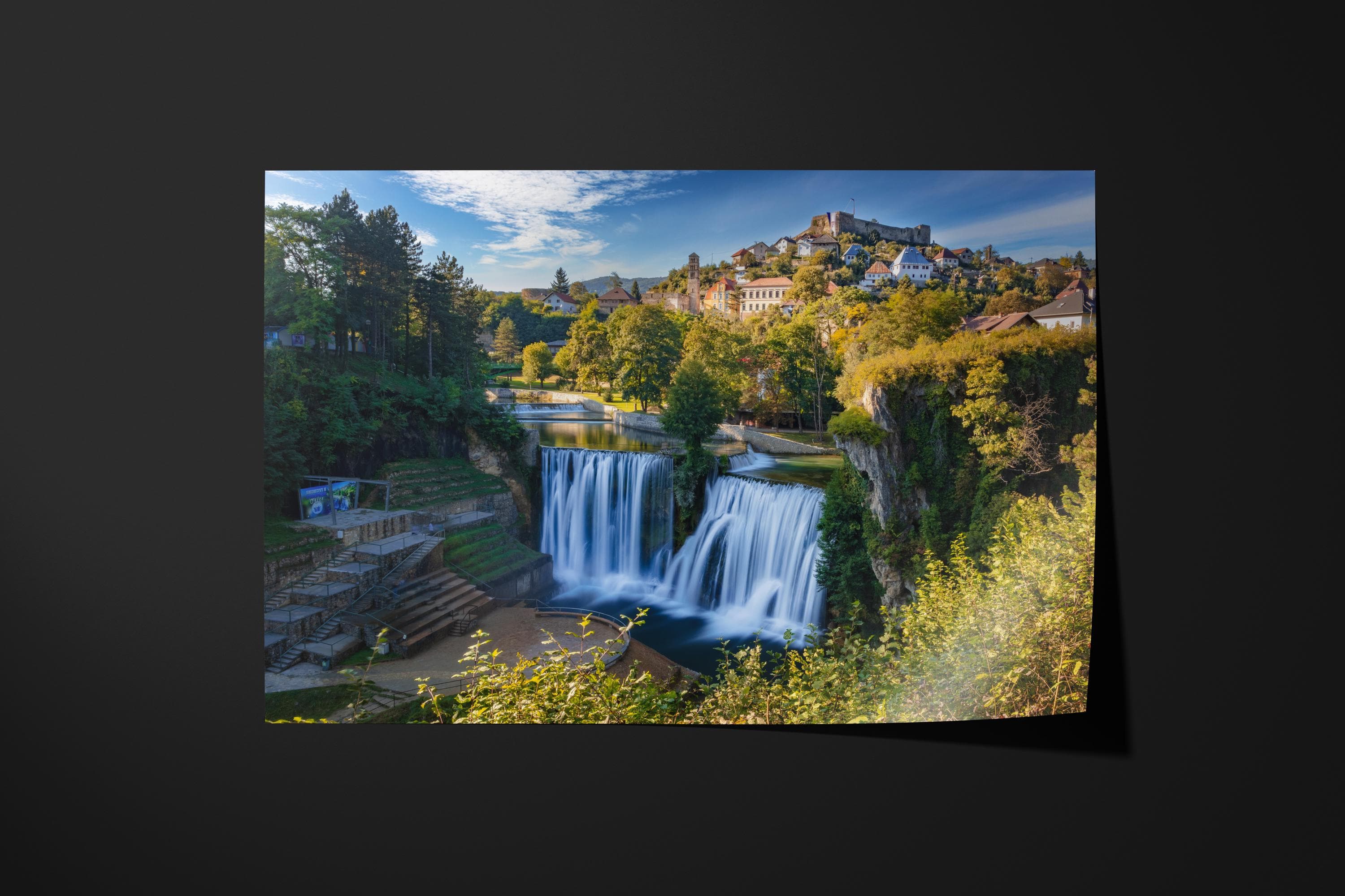 Jajce Waterfall