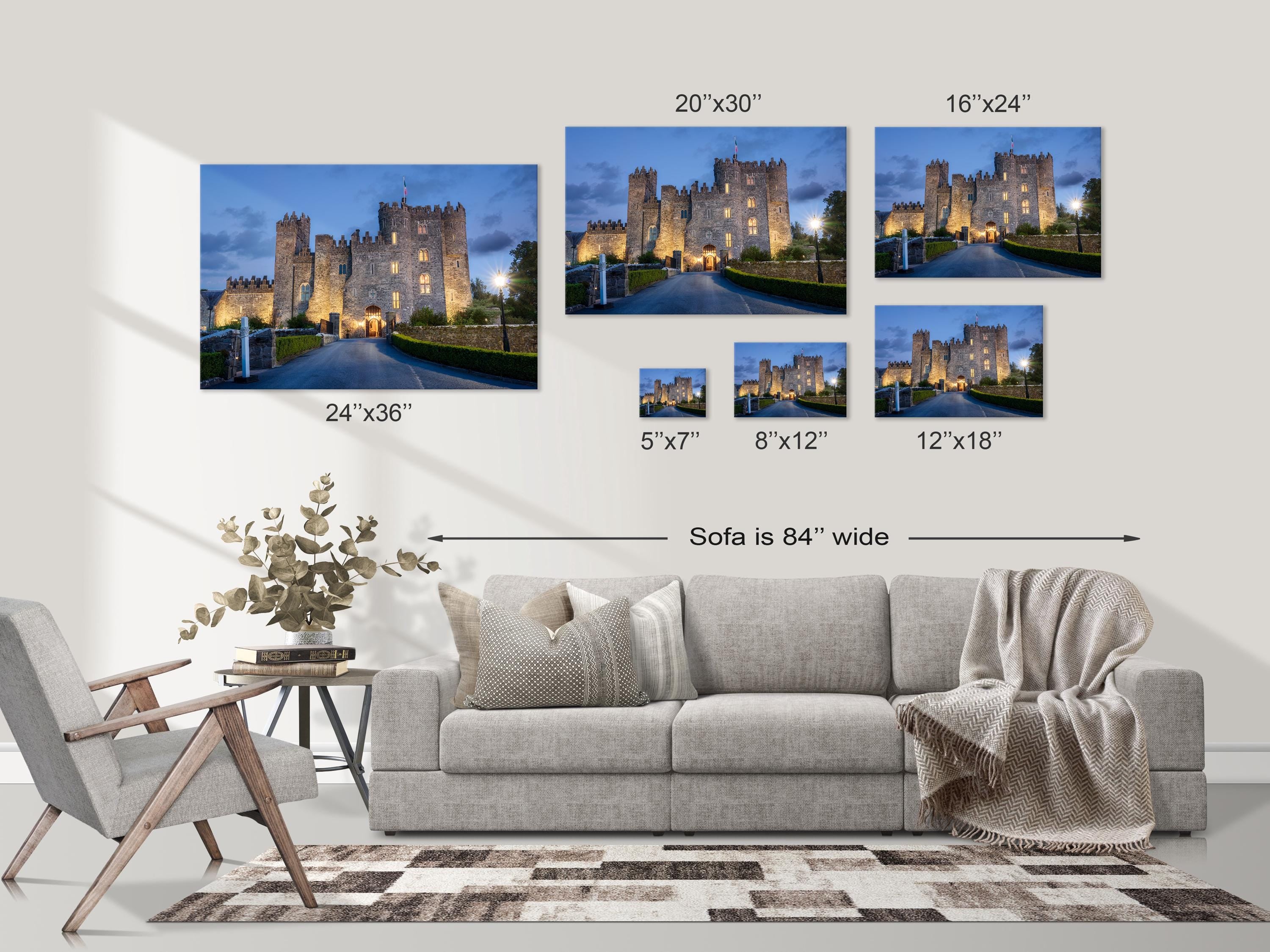 Kilkea Castle Night