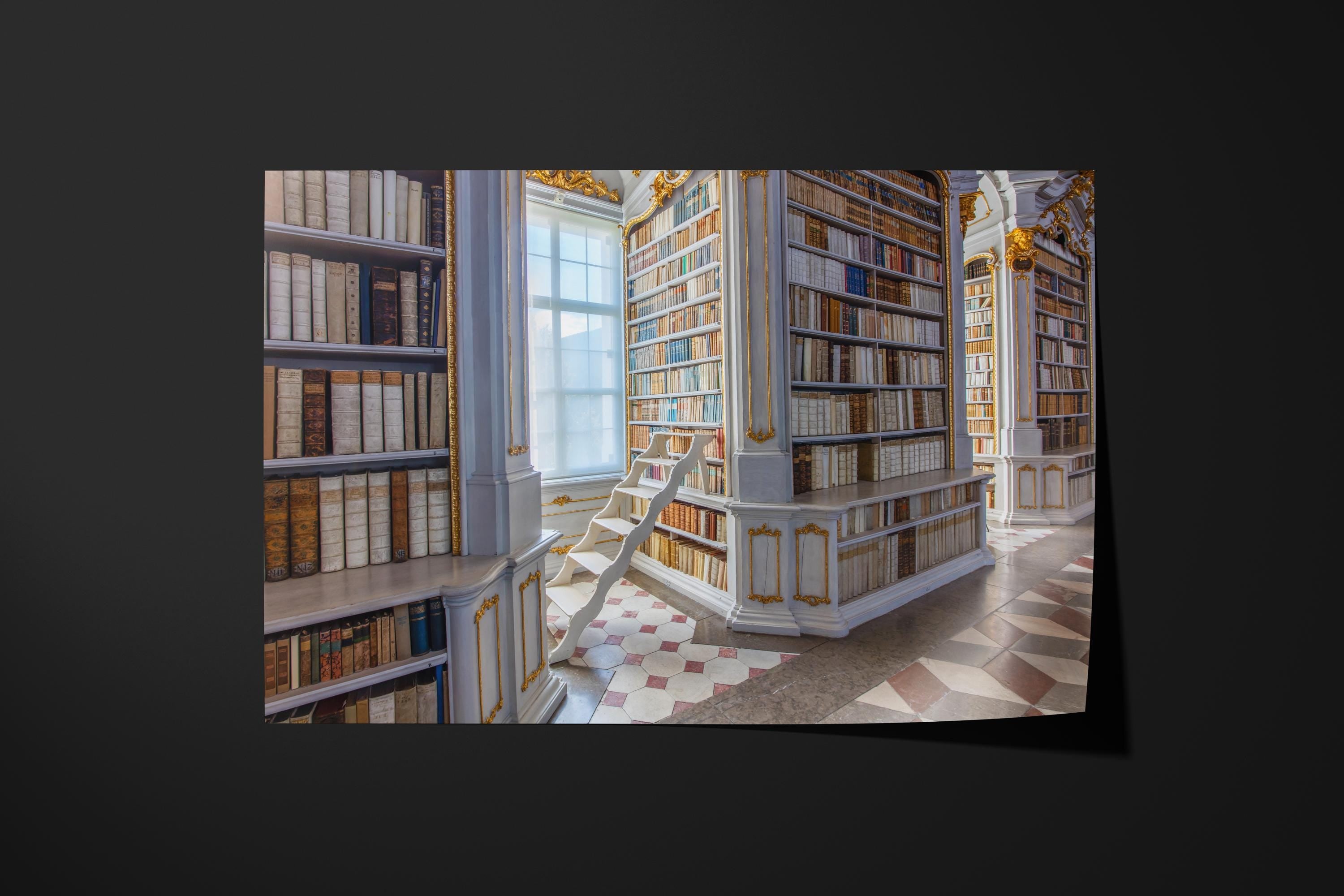 Baroque Abbey Library