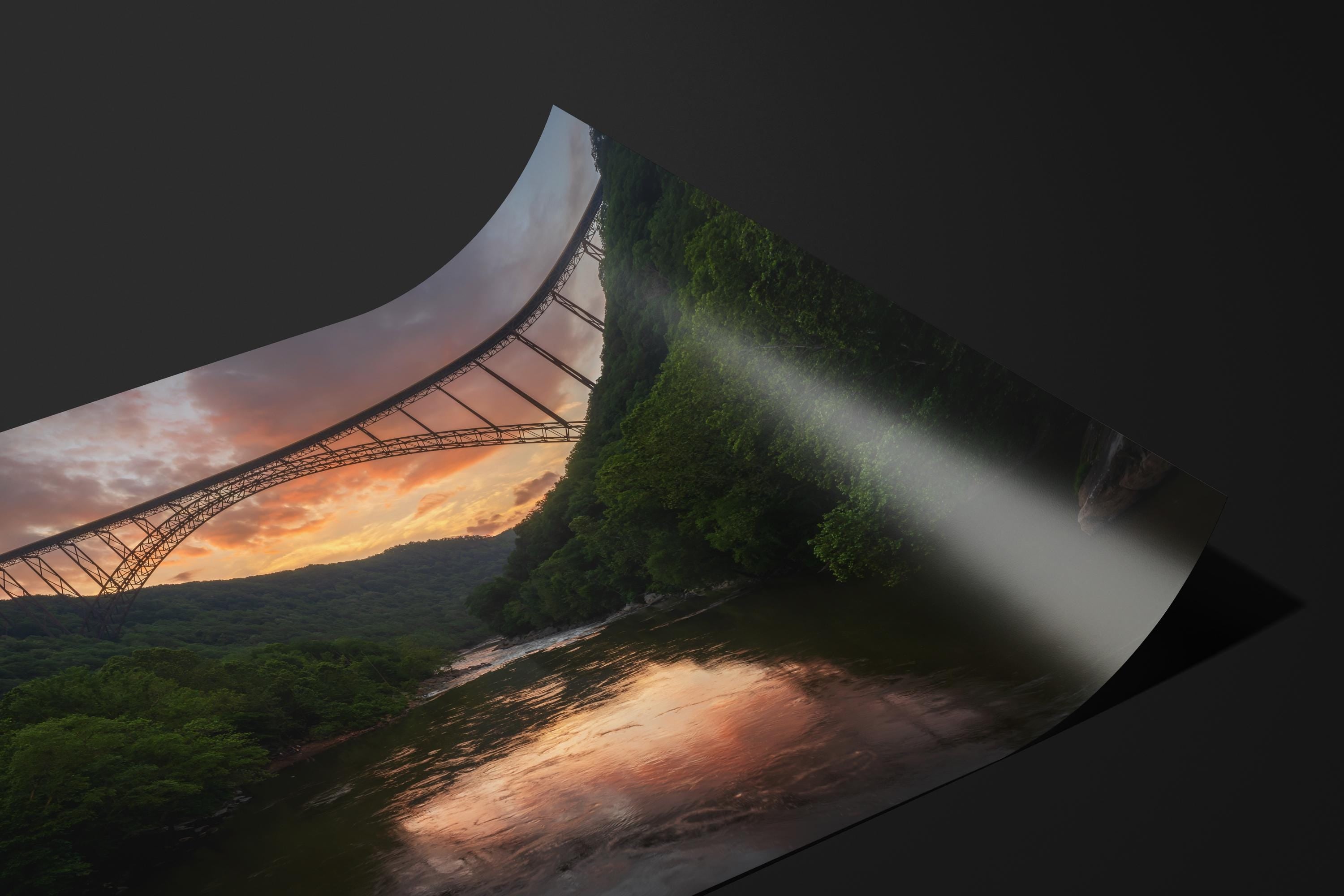 New River Gorge Bridge Sunset