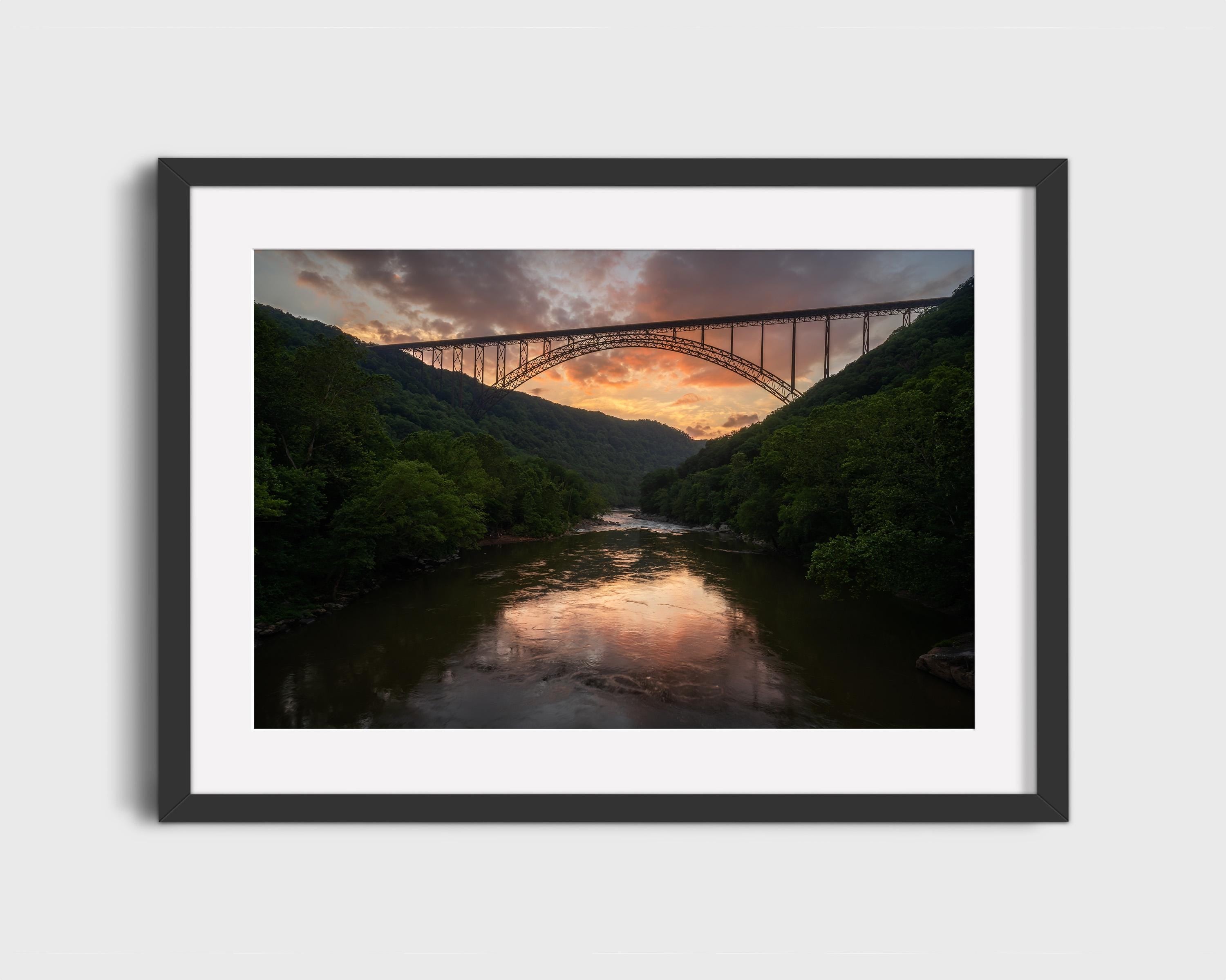 New River Gorge Bridge Sunset