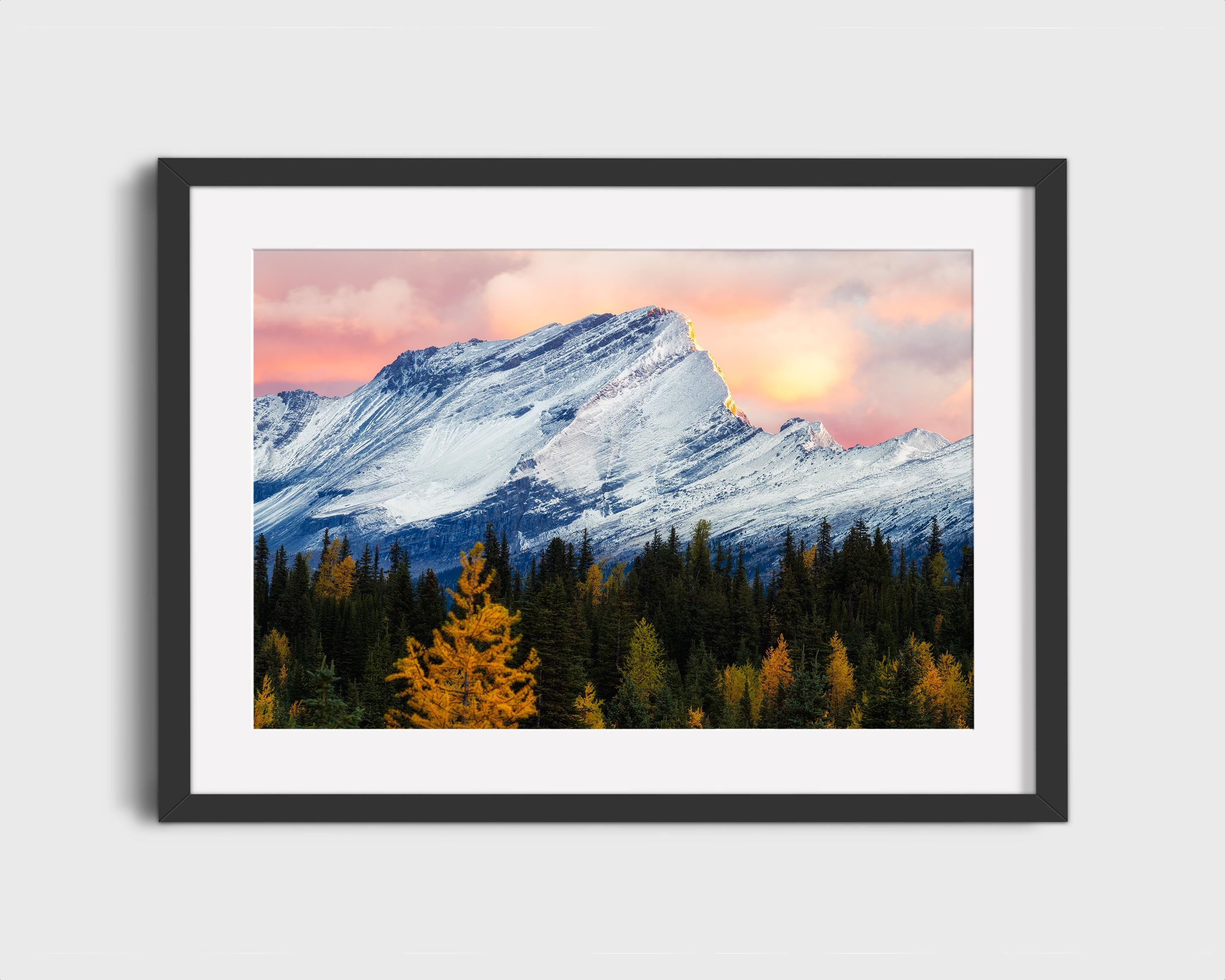 Sunrise Over Mt. Assiniboine
