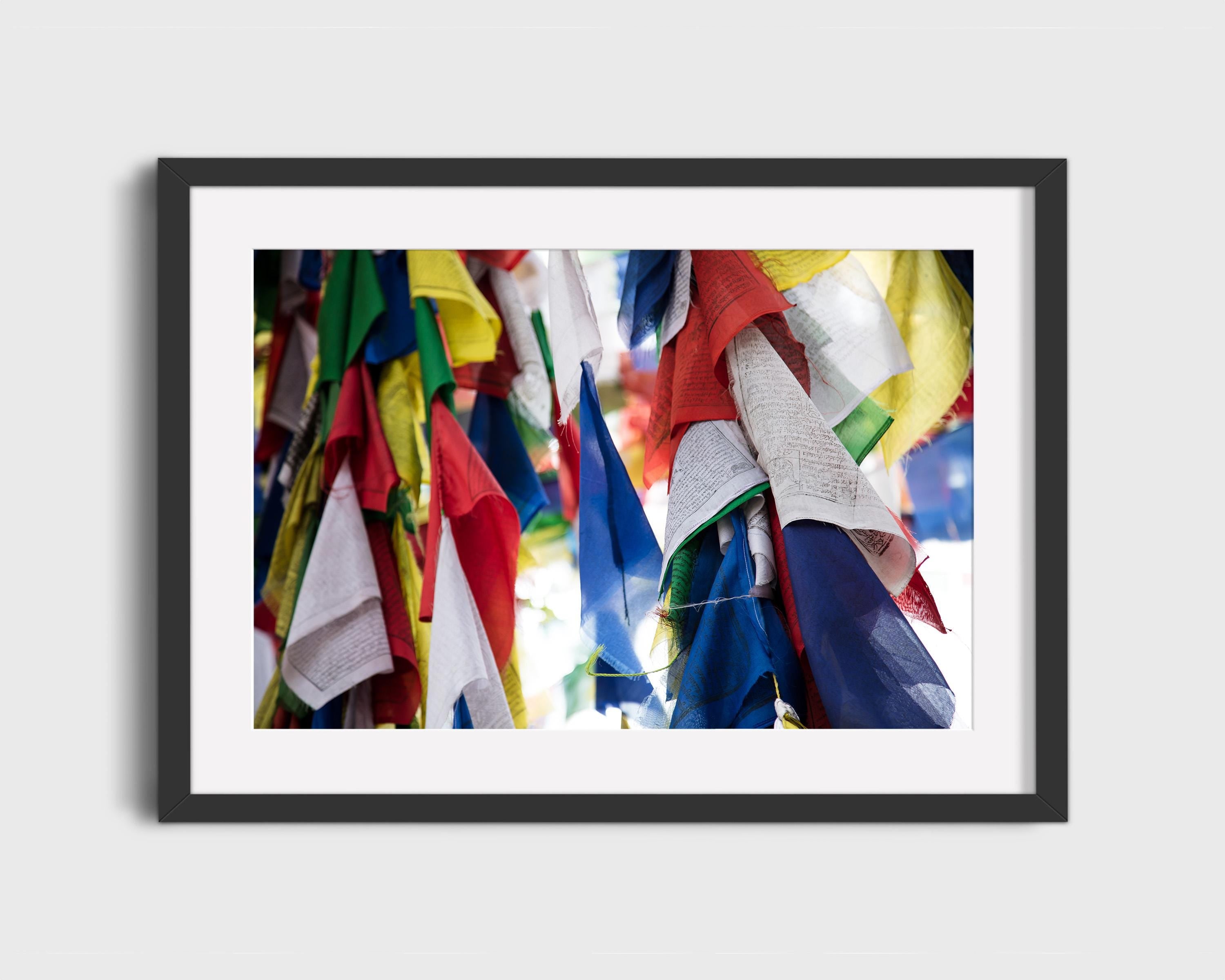 Colorful Tibetan Prayer Flags