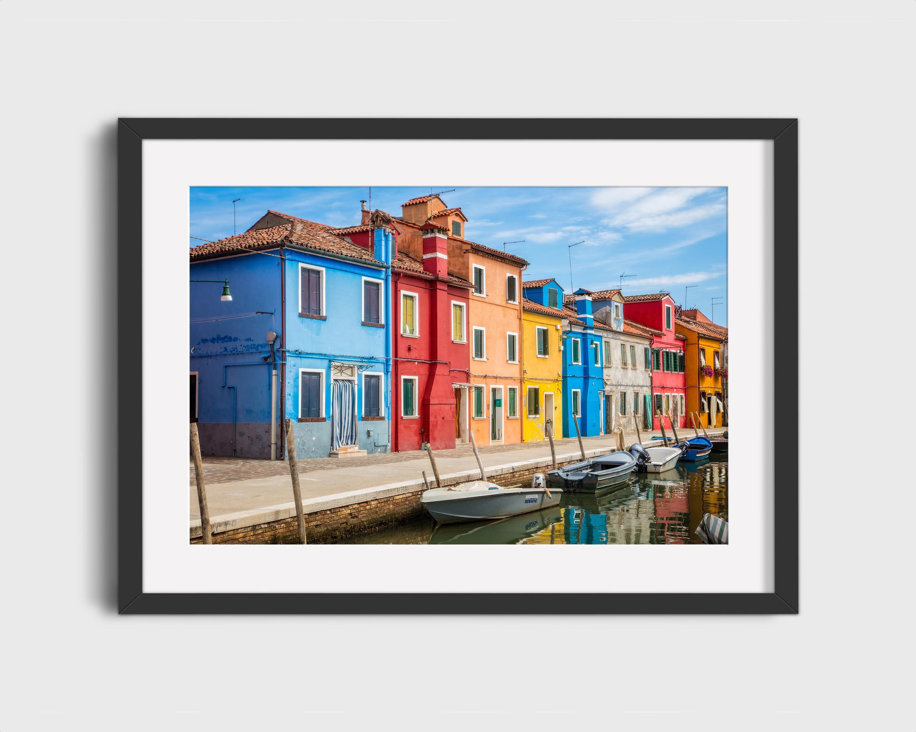 Colorful Burano Canal