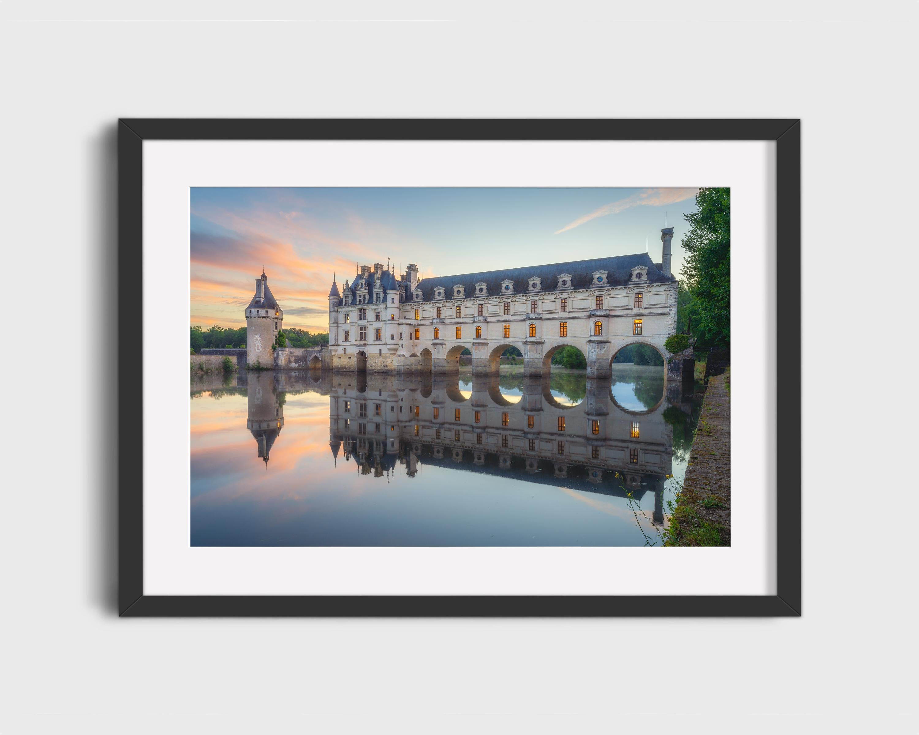 Chenonceau Castle at Sunset