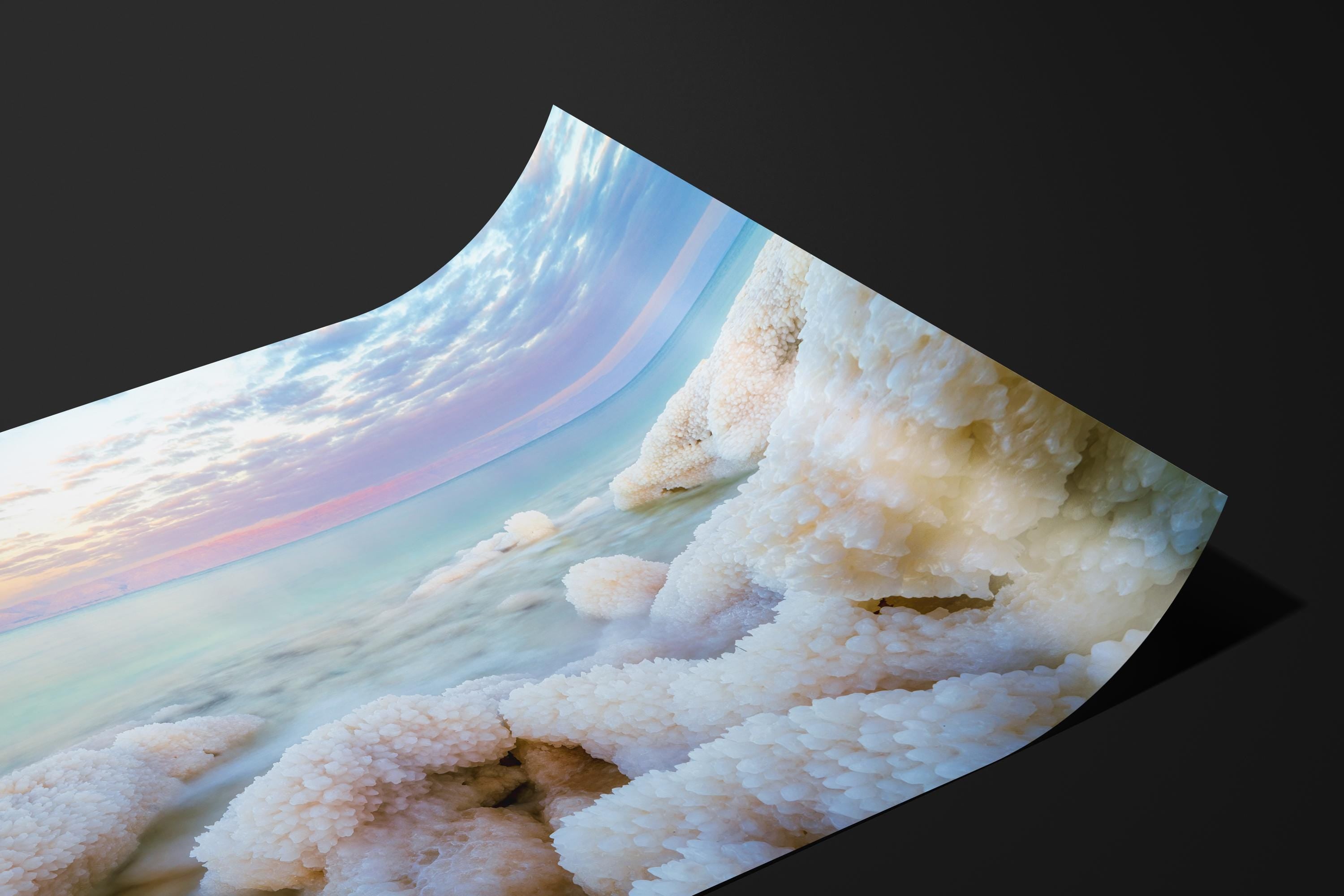 Dead Sea Salt Crystals Sunrise