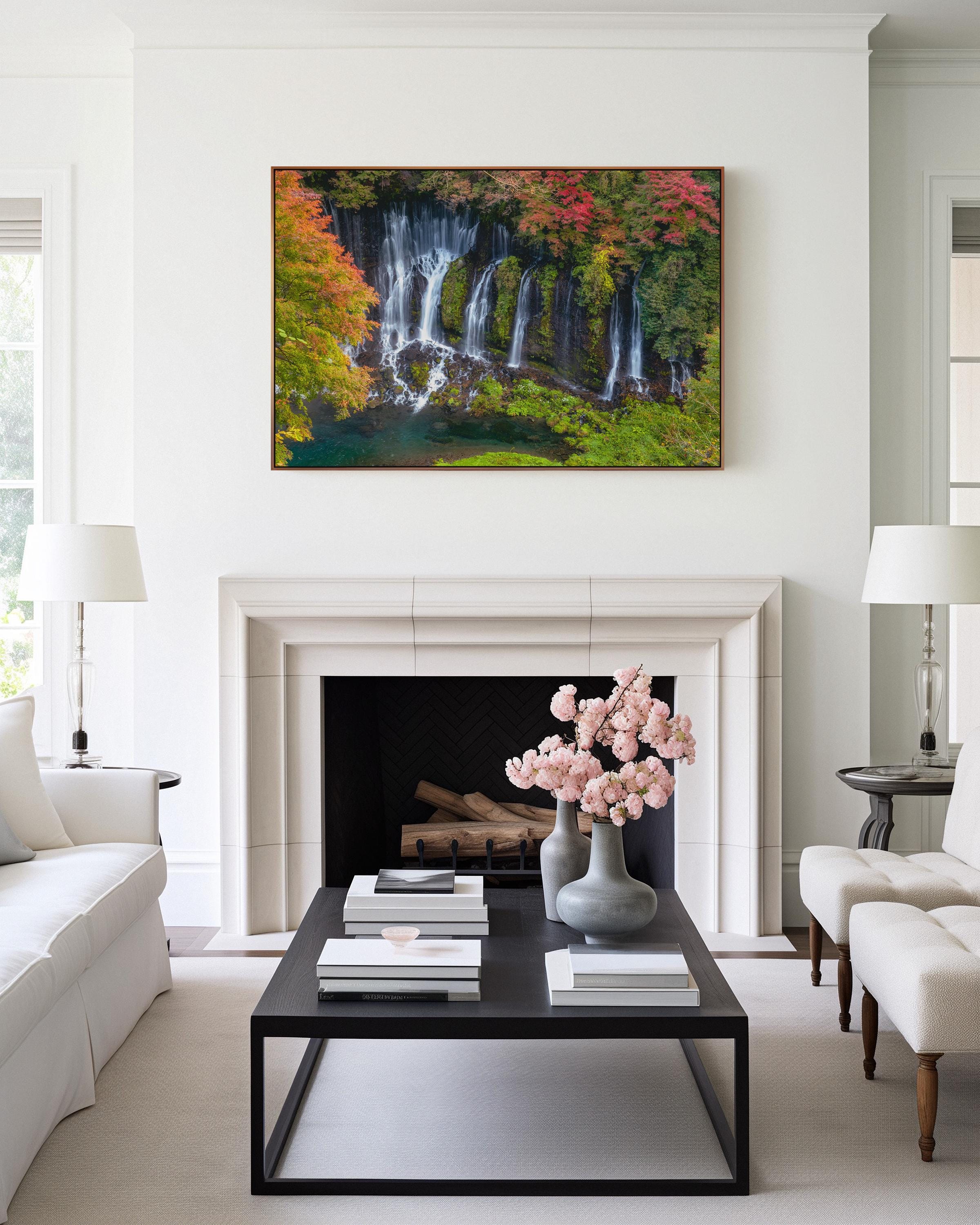Serene Shiraito Autumn Waterfall