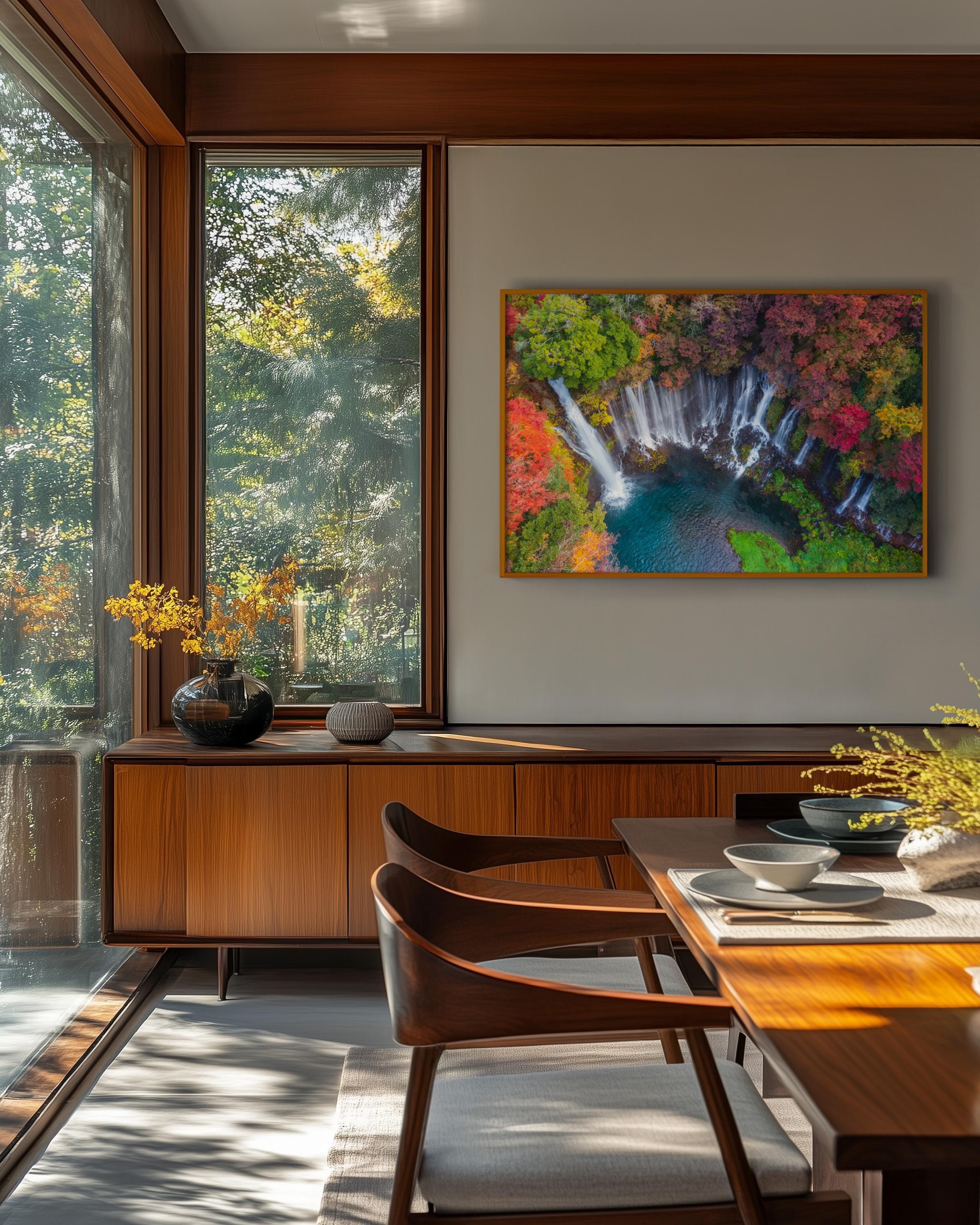 Shiraito Autumn Waterfall