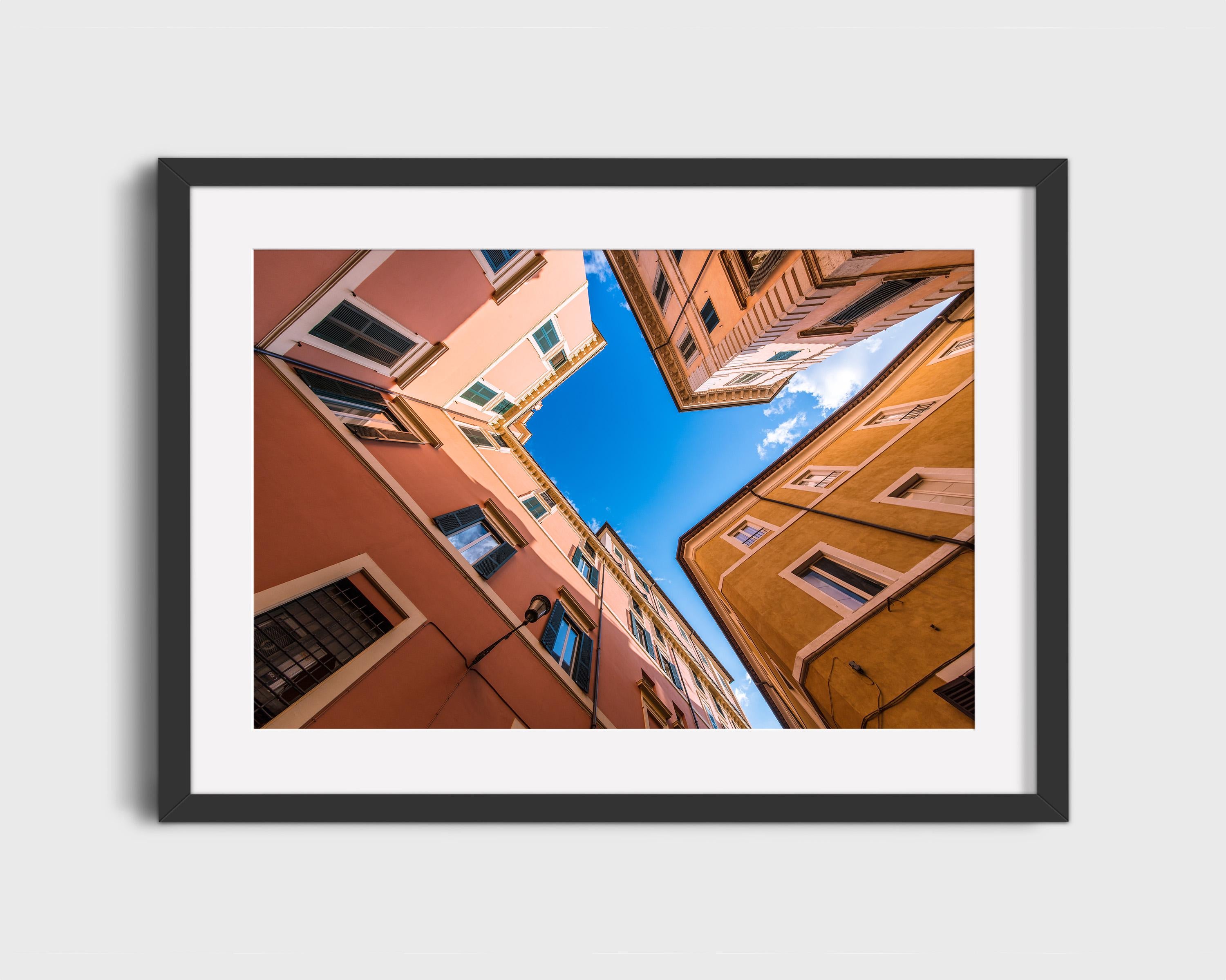 Colorful European Alleyway
