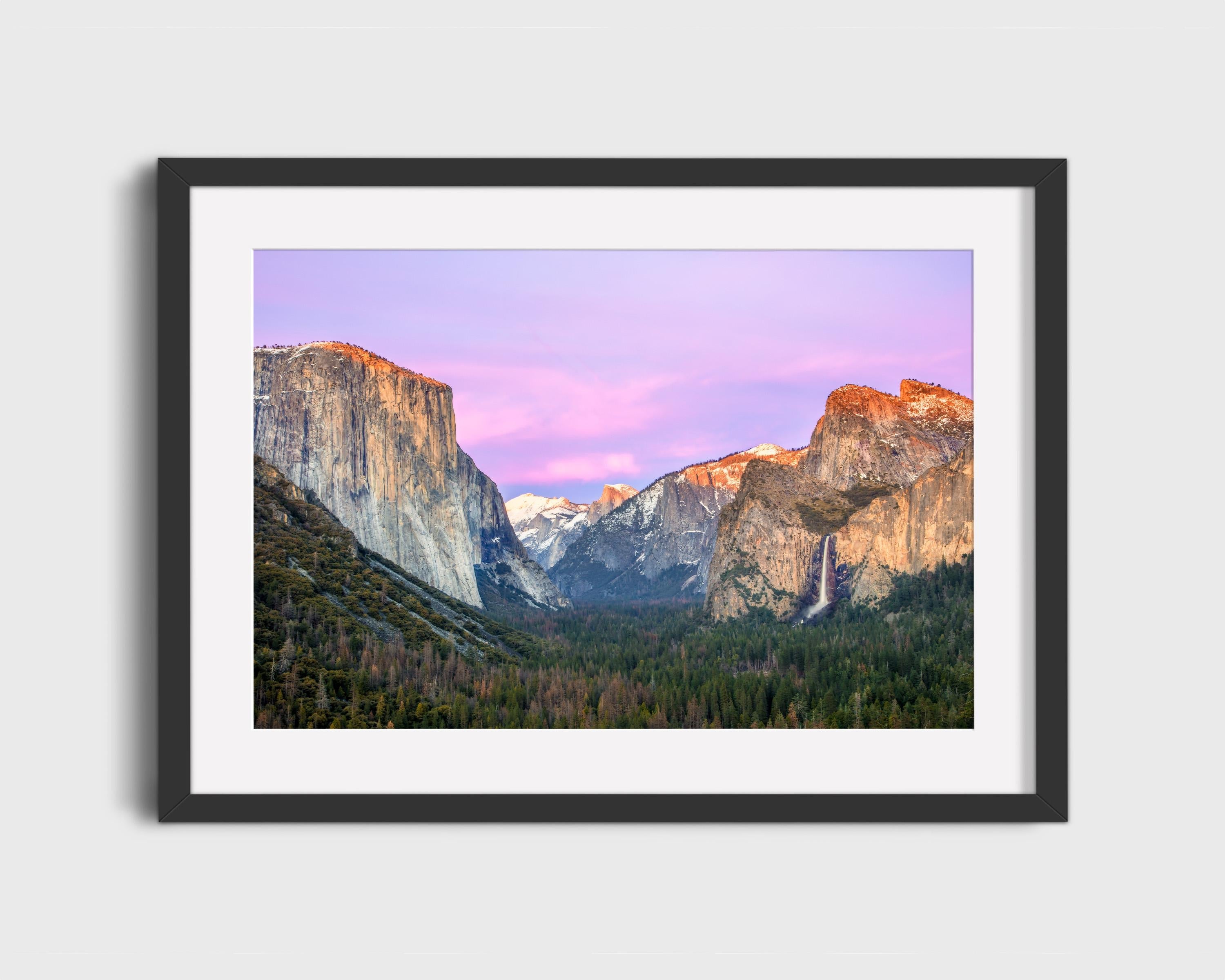 Yosemite Tunnel View Sunse