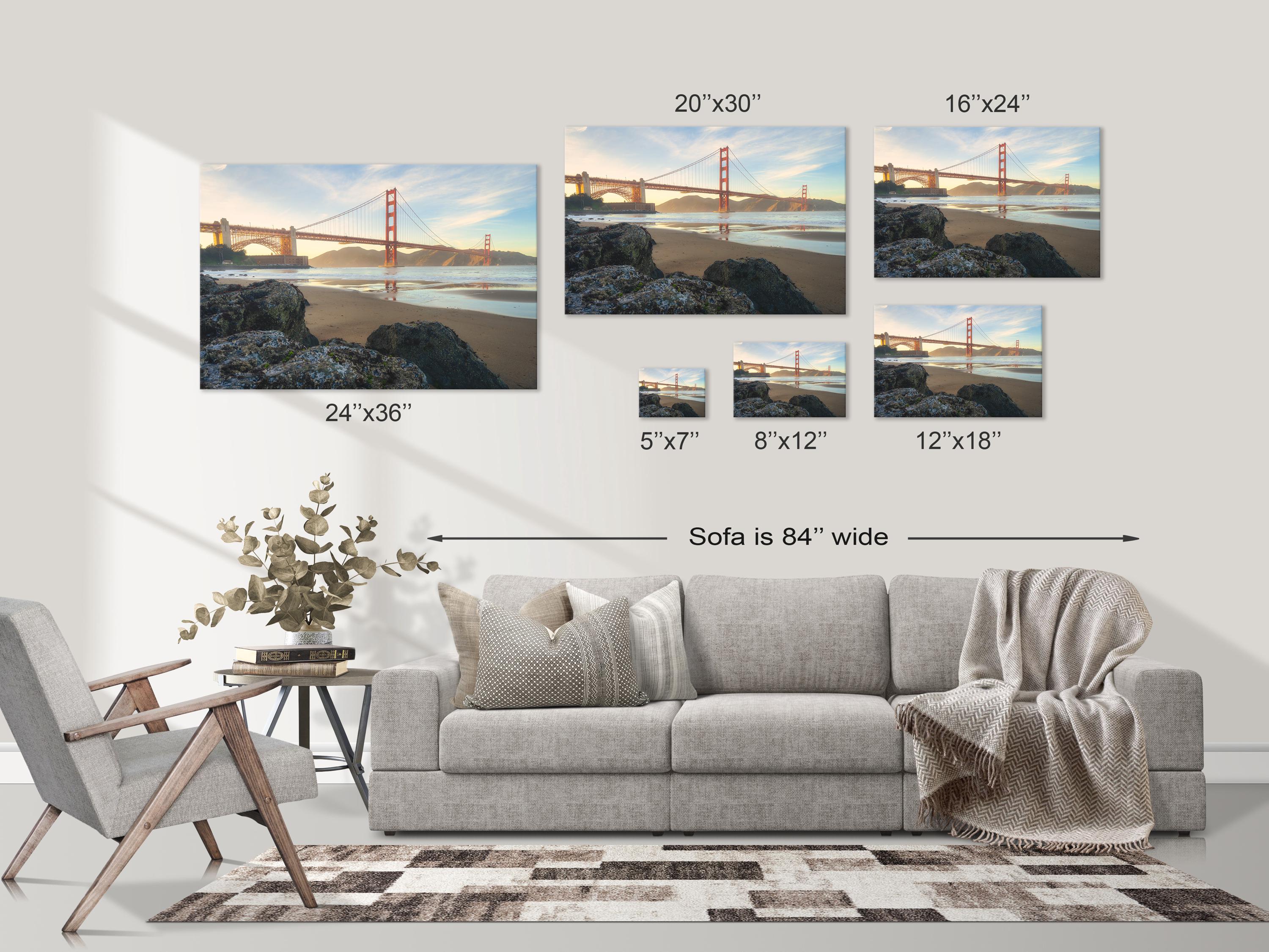 Golden Gate Bridge Beach Sunrise