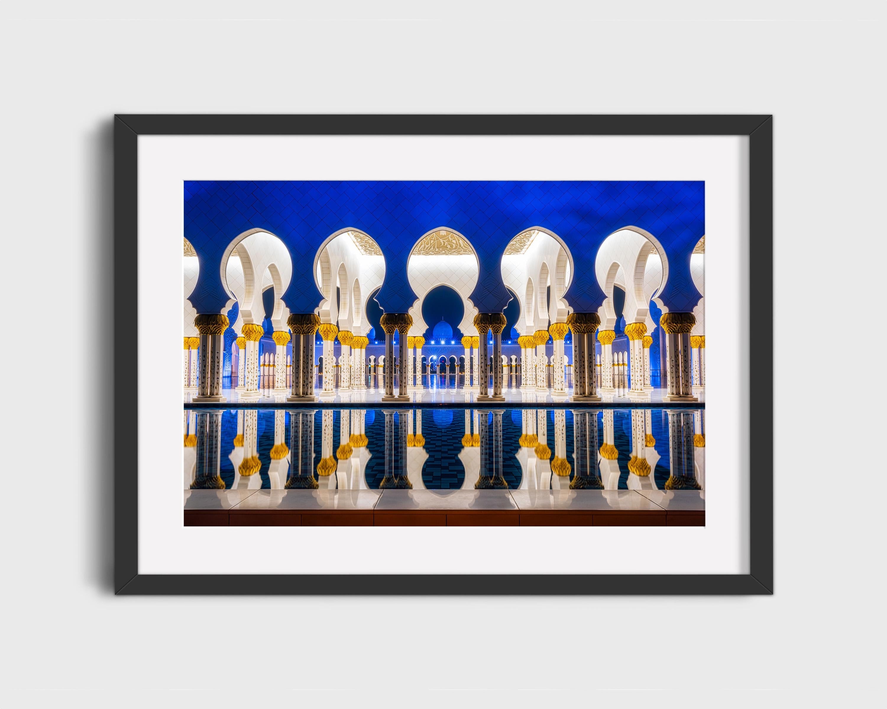 Sheikh Zayed Mosque Reflection