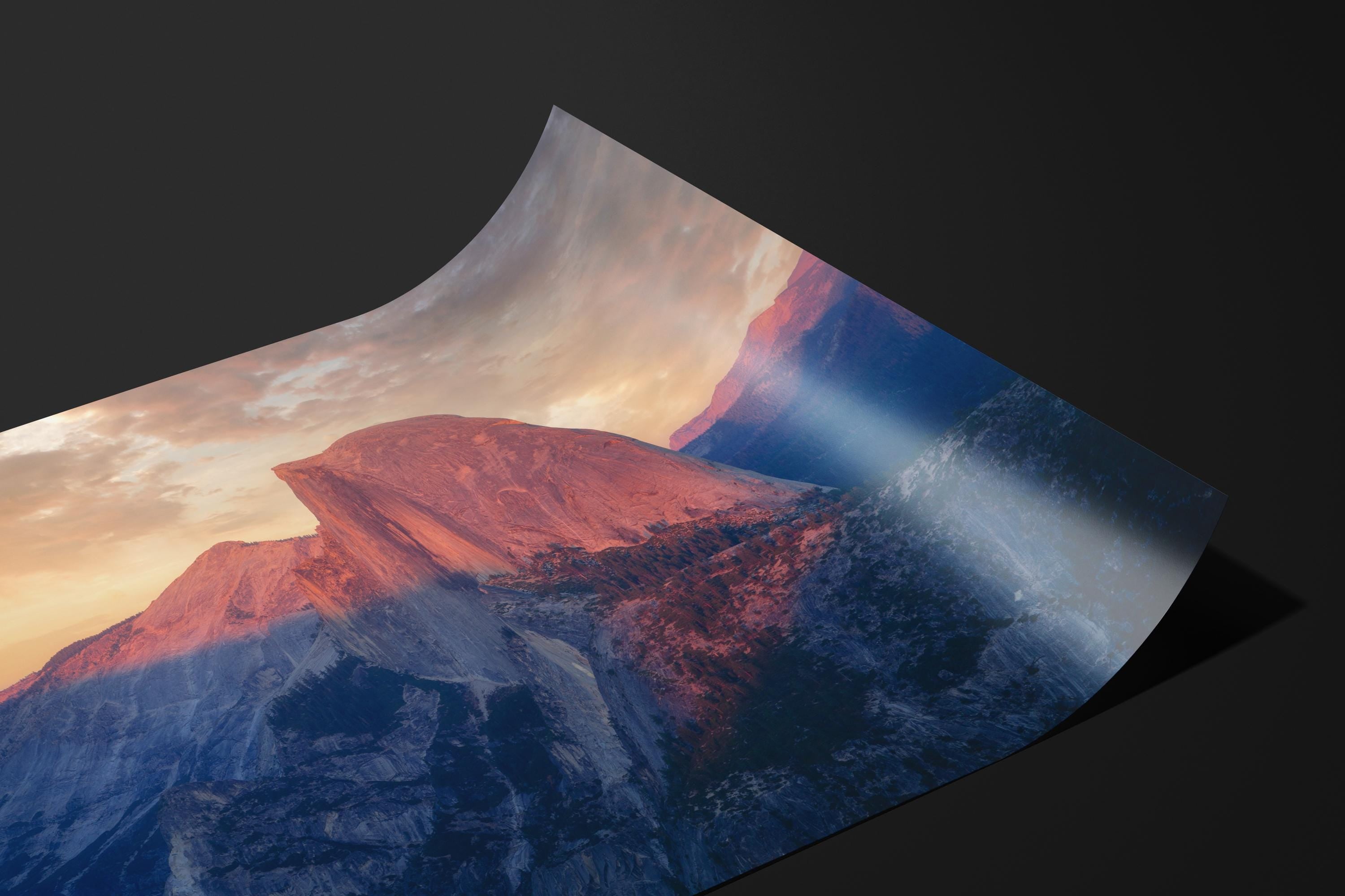 Half Dome Yosemite Sunset