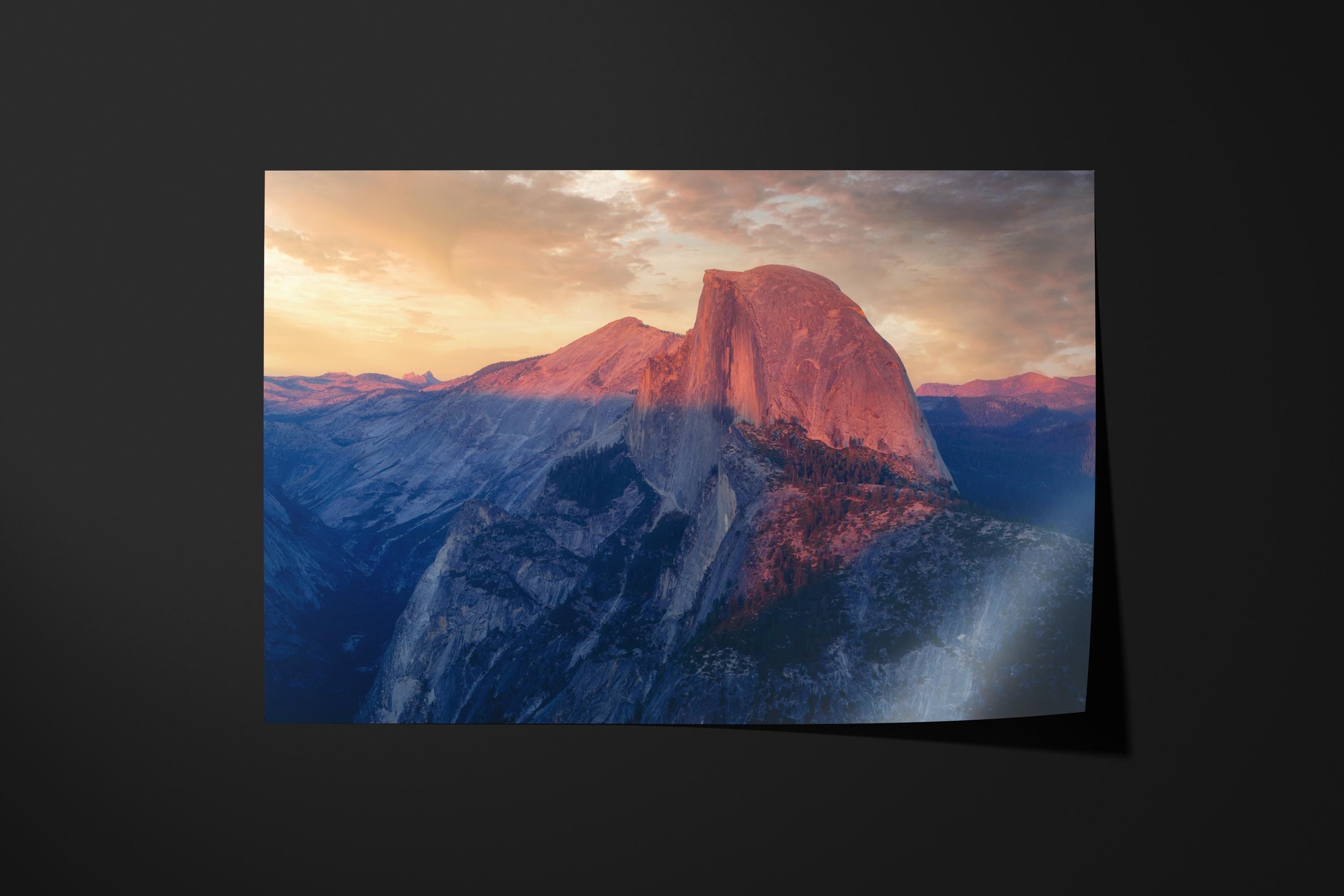 Half Dome Yosemite Sunset